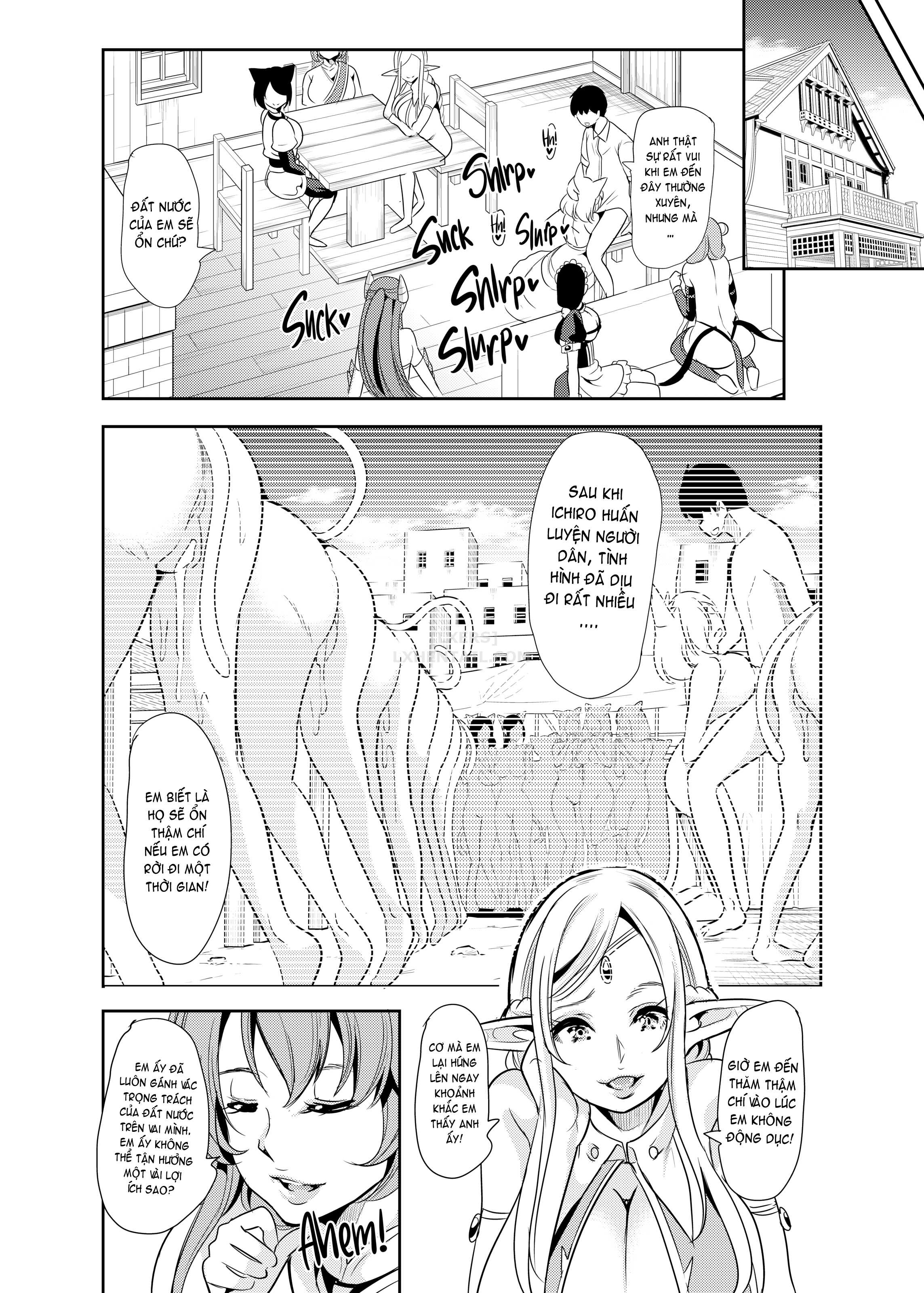 Đọc truyện hentai My Harem in Another World Collection Chap 4 Eight-Way Huge Cat Orgy!