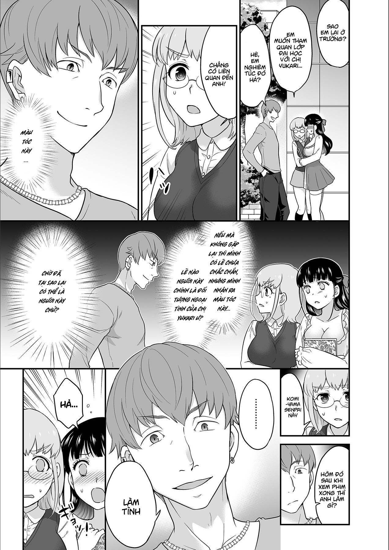 Đọc truyện hentai Anh ta không thể làm em thỏa mãn vậy thì anh có làm được không? - Chap 10