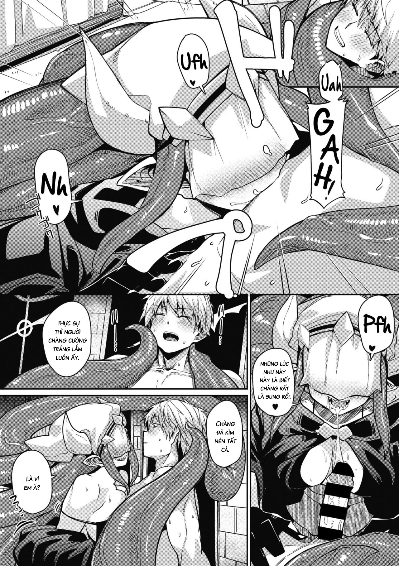 Đọc truyện hentai Love-Love Devil Tentacle - 1Shot