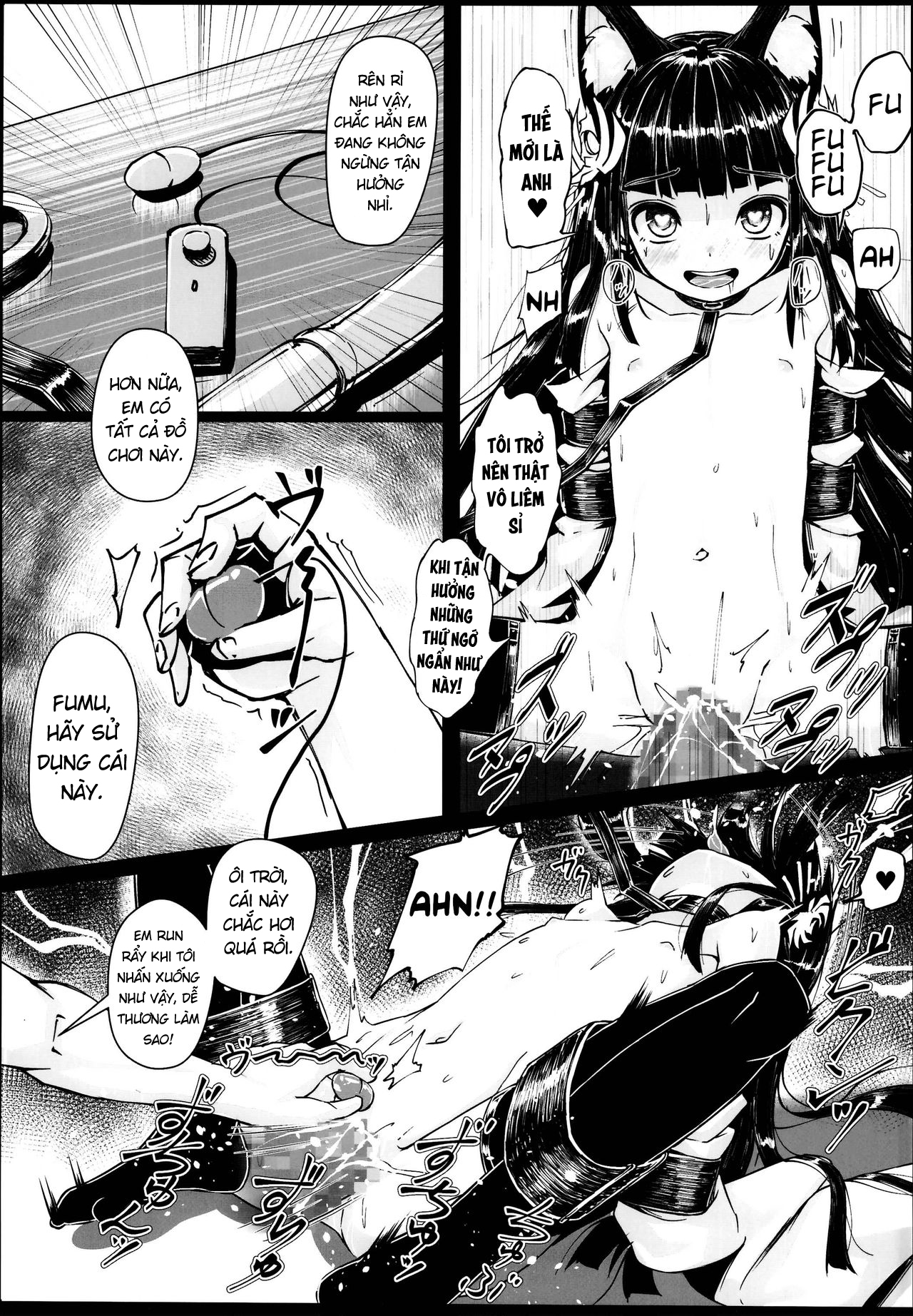 Đọc truyện hentai Yo wa Nagato Juushou (Teokure) no Nagato de Aru - Oneshot