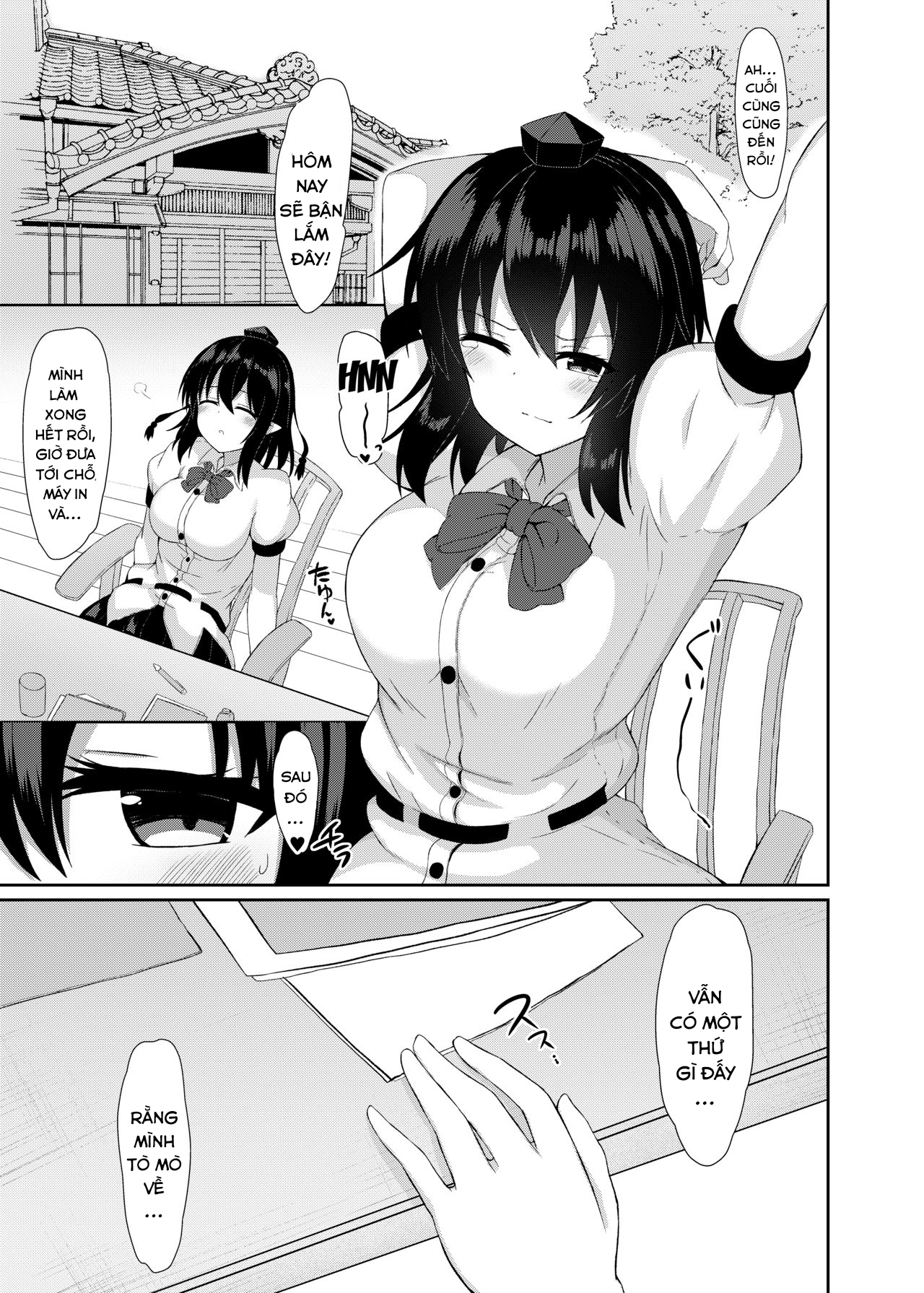 Đọc truyện hentai Chuyến thu thập thông tin của Aya-san! (Touhou Project) - Oneshot