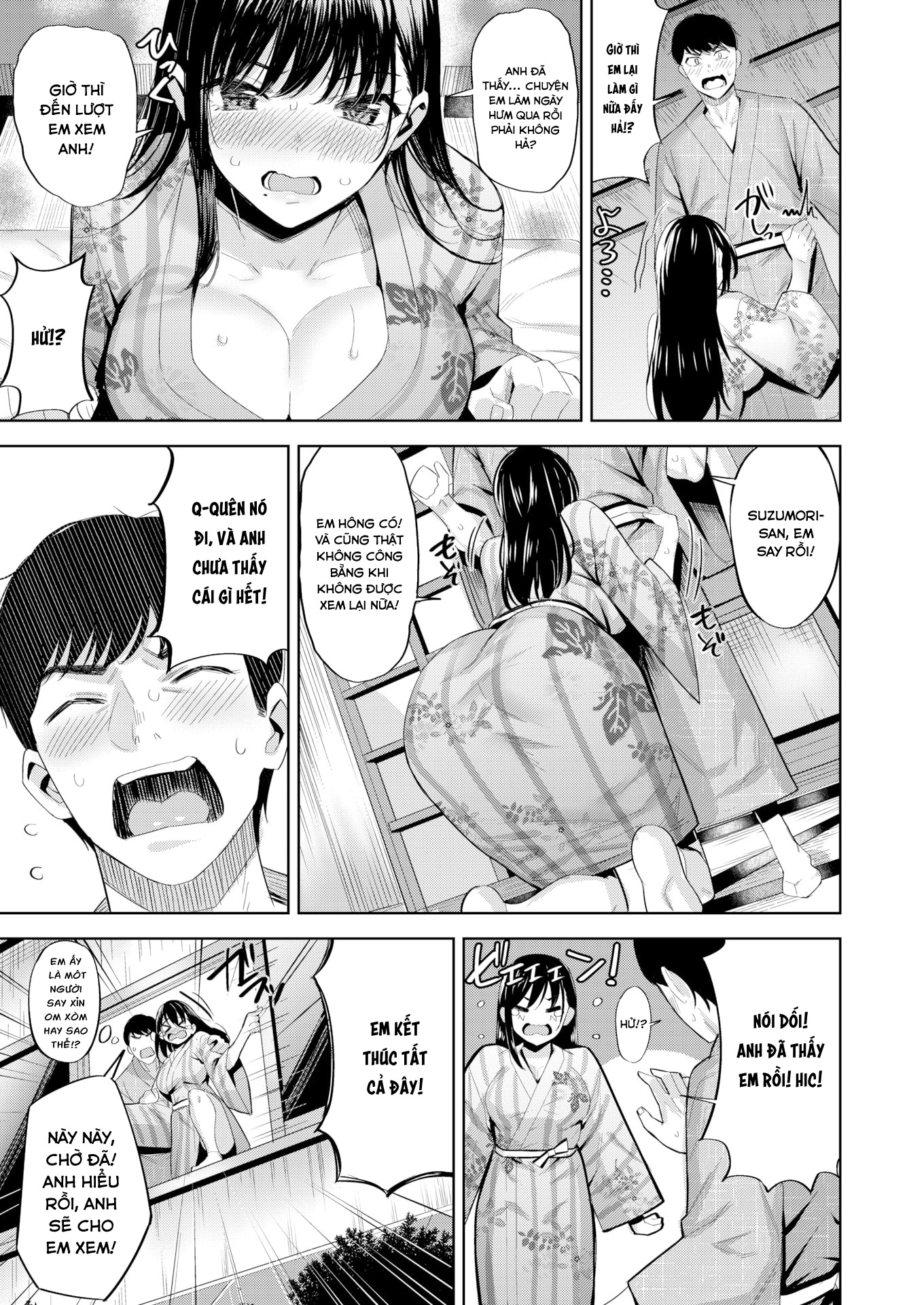 Đọc truyện hentai Chuyện gì đã xảy ra khi chúng ta say vậy? - Oneshot