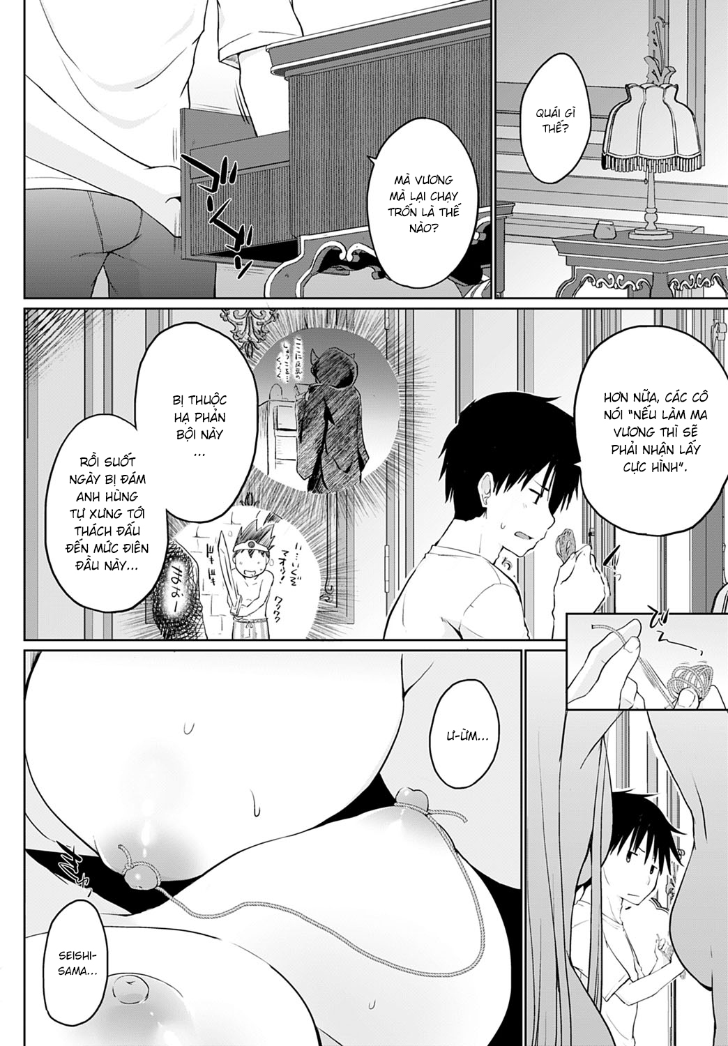 Đọc truyện hentai Bị Triệu Hồi Đến Thế Giới Khổ Dâm - Chap 3