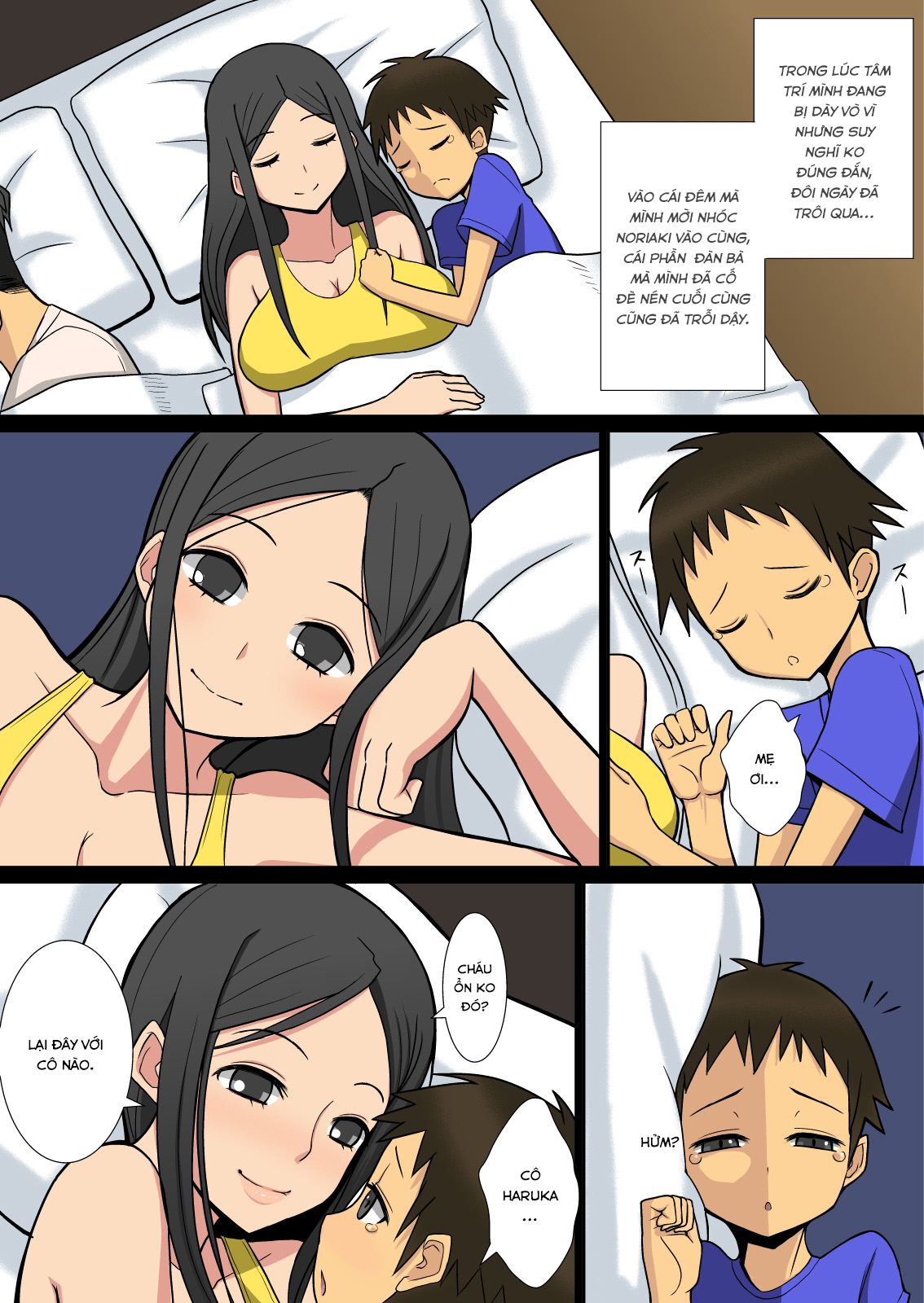 Đọc truyện hentai Noriaki-kun to Haruka-san - Oneshot