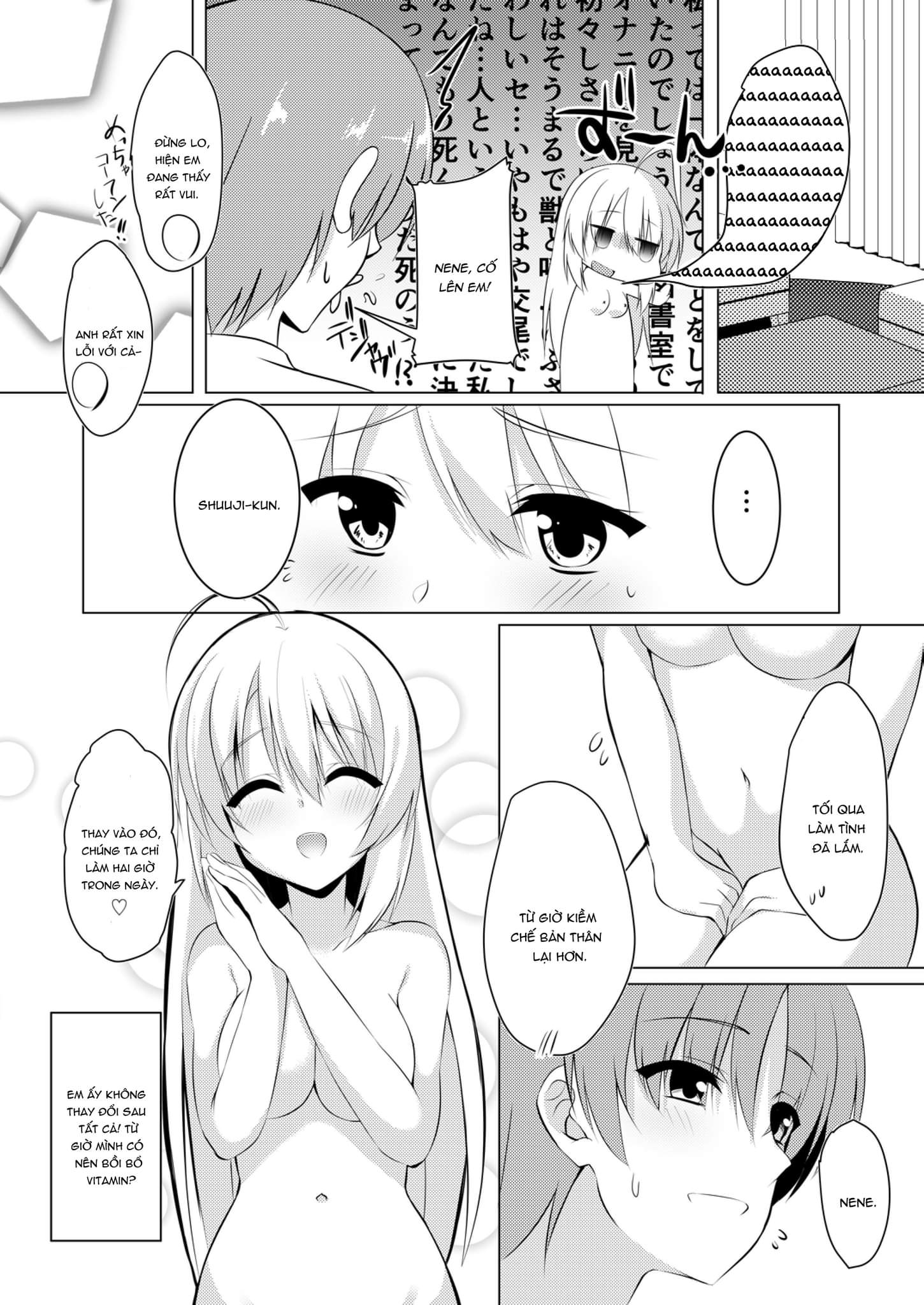 Đọc truyện hentai Onanie Daisuki na Kanojo ni Isshuukan Ecchi Gaman saseta Kekka (Sanoba Witch) - Oneshot
