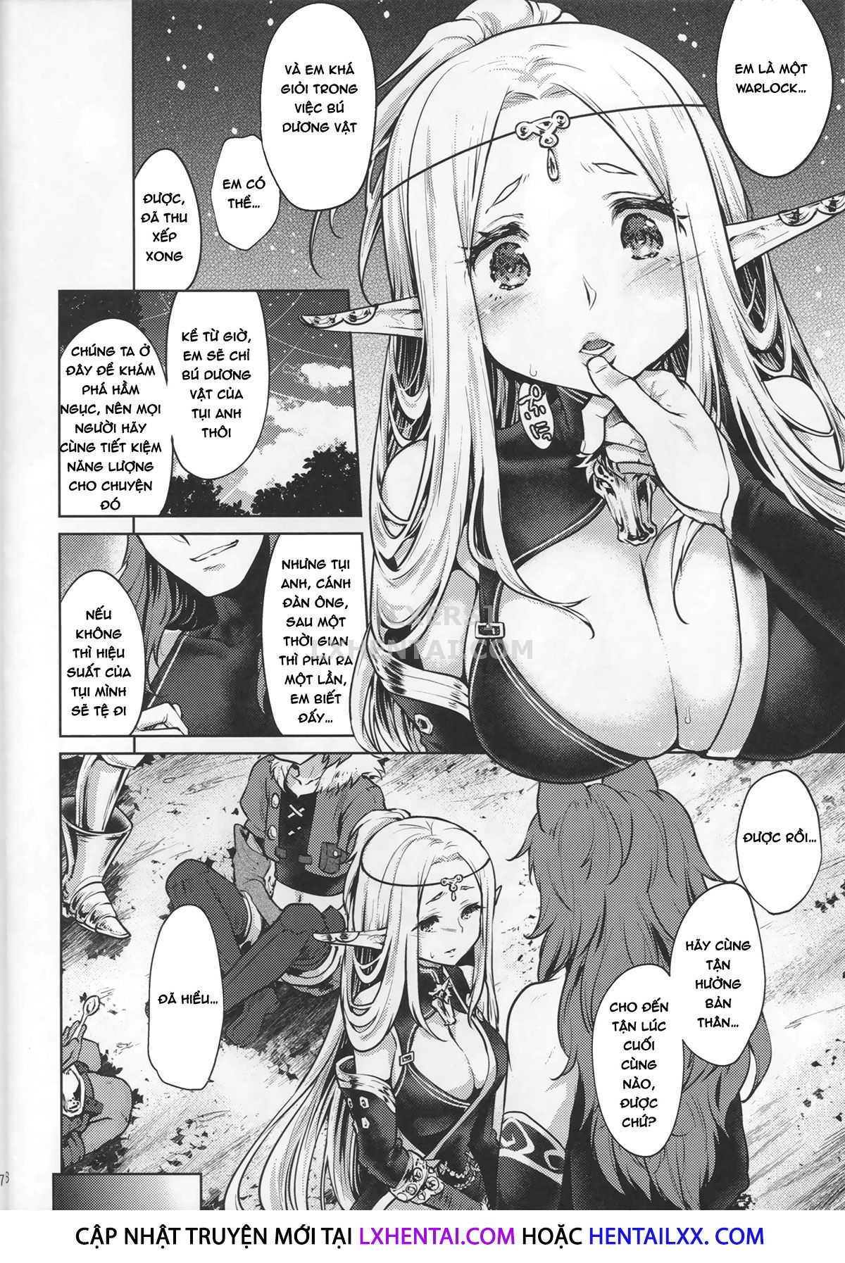 Đọc truyện hentai Hajimete No Sekaiju - Chap 3