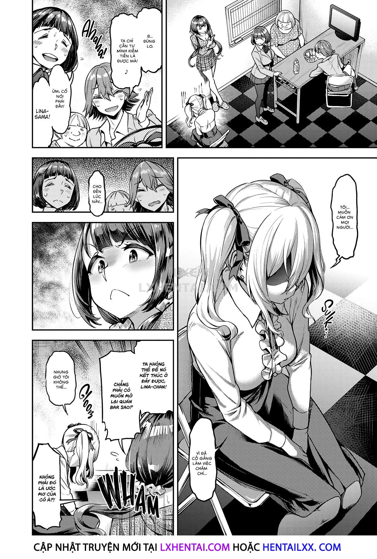 Đọc truyện hentai Holesome Gals!!! - Chap 5 - Going Nuts Over Paradise-za!!!
