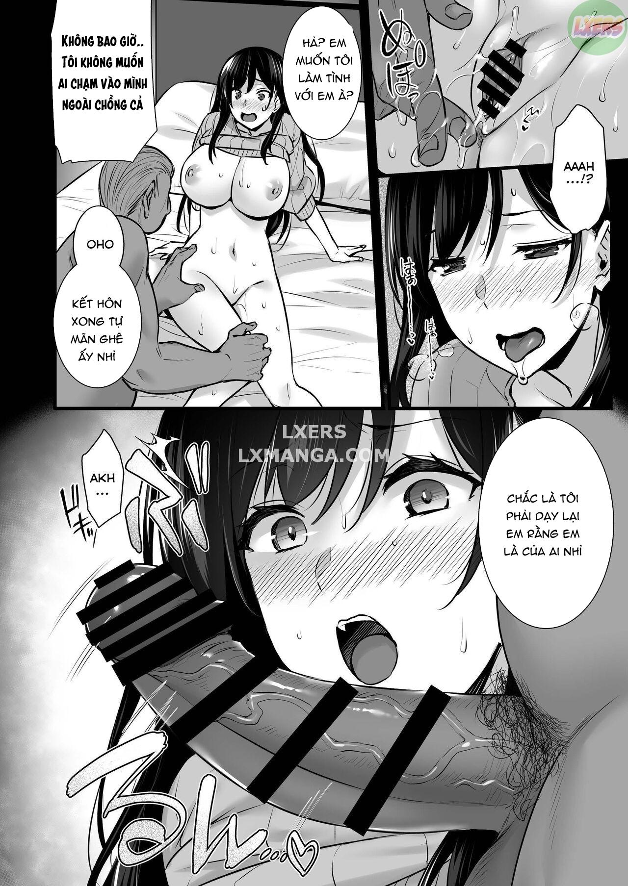 Đọc truyện hentai Tsuma no Hajimete no Otoko - Chap 2 - Có che
