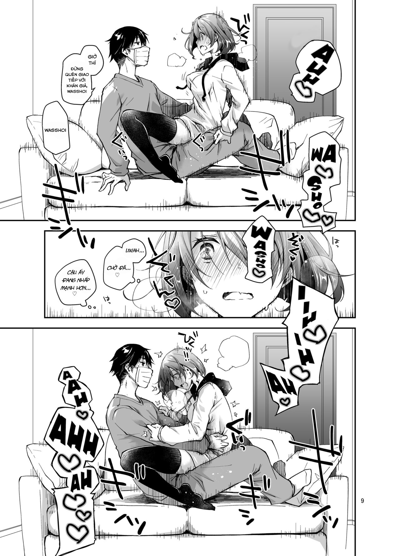 Đọc truyện hentai Nama de Haishin Yattemasu - Chap 1