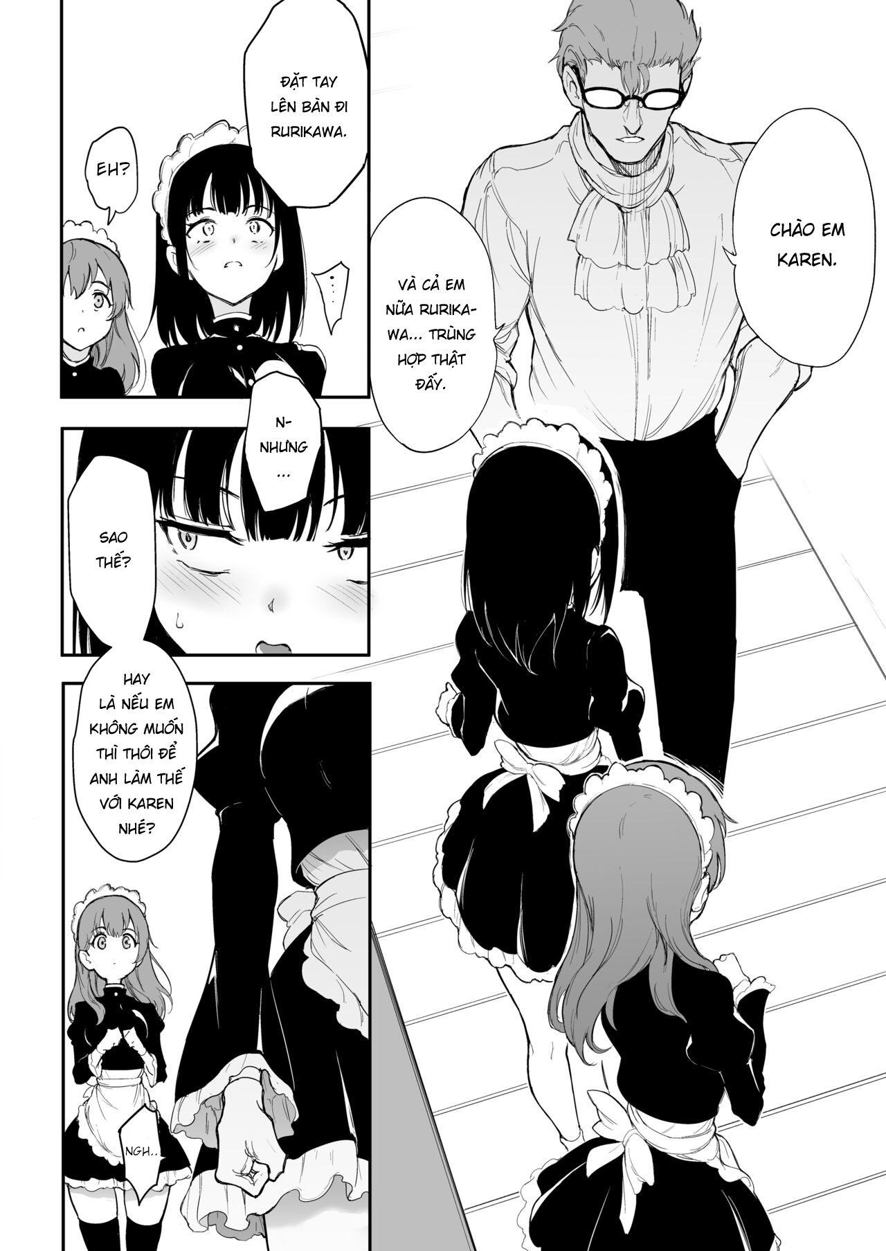 Đọc truyện hentai Maid Kyouiku - Chap 3