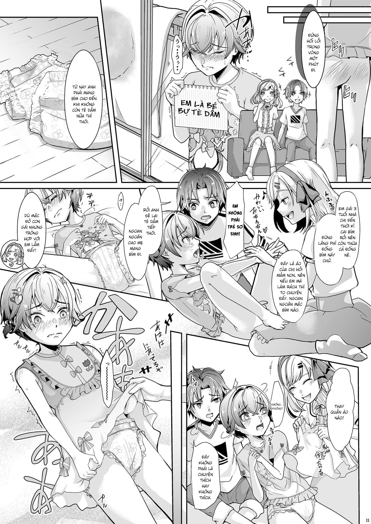 Đọc truyện hentai Otouto ni Netorareta Natsuyasumi - Oneshot