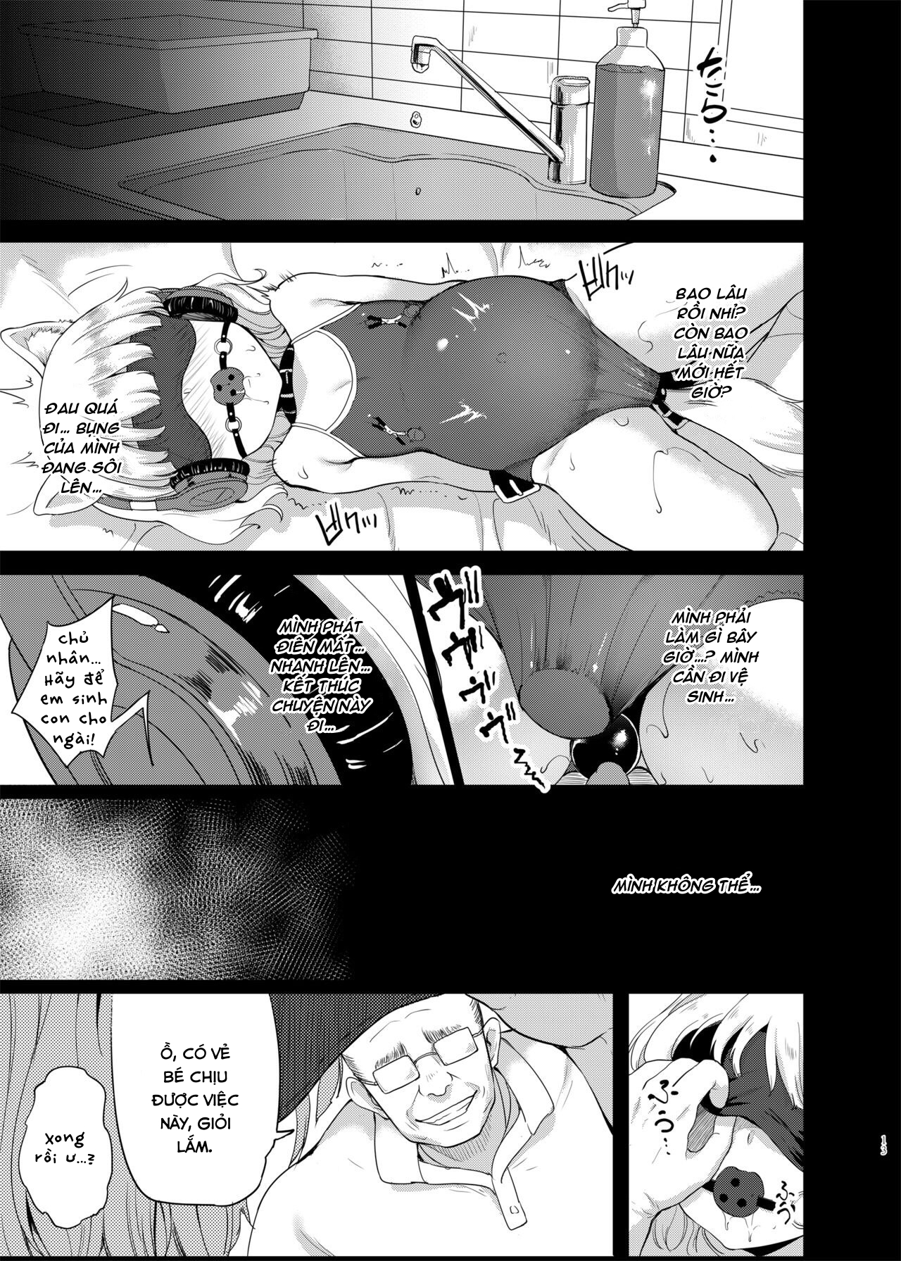 Đọc truyện hentai Seiyouken Choukyou 3 - Oneshot