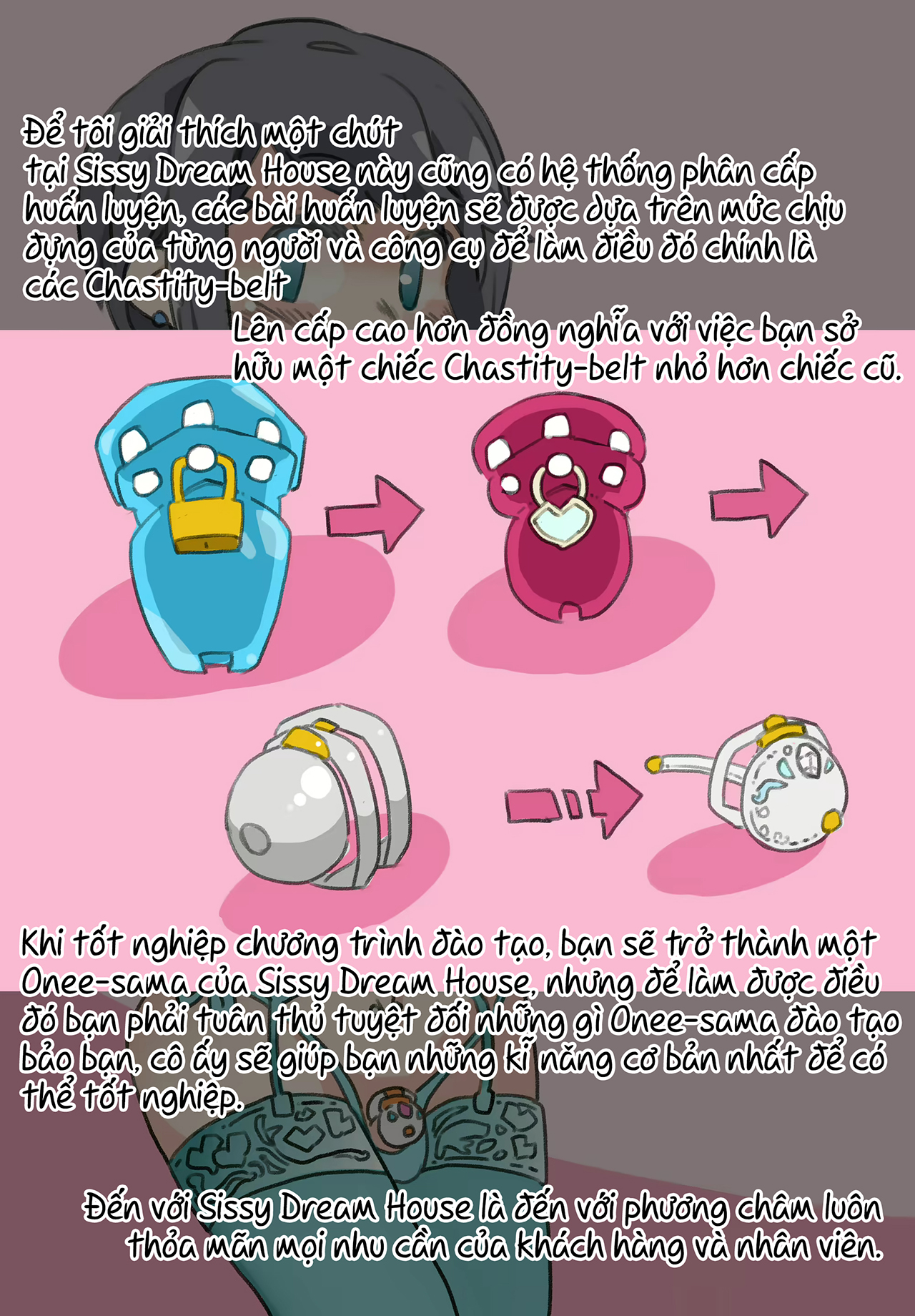 Đọc truyện hentai SISSY DREAM HOUSE - Oneshot