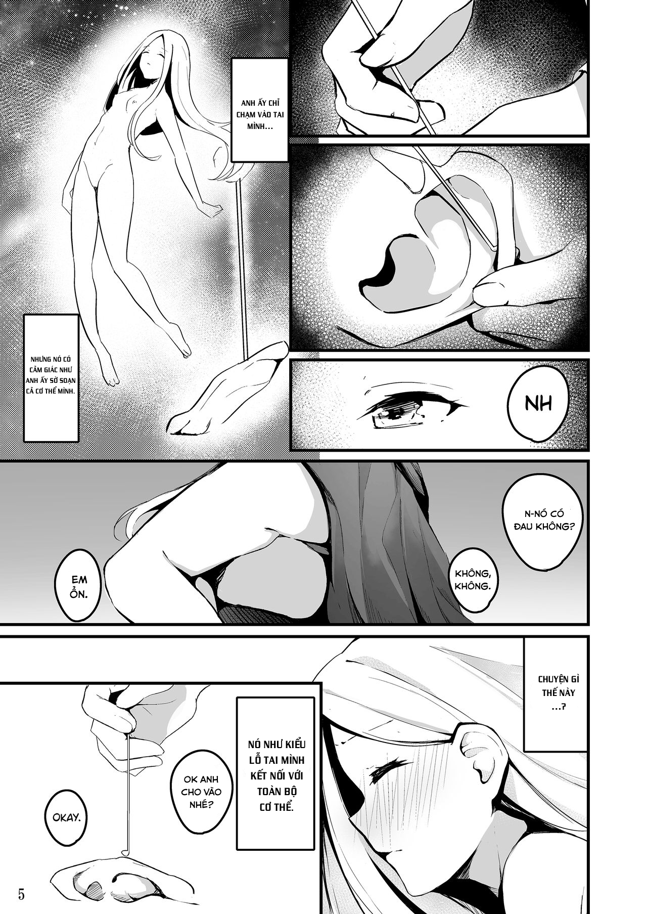 Đọc truyện hentai Tại sao chúng ta không ngắm trăng thư giản trong lúc em ráy tai cho anh - Oneshot
