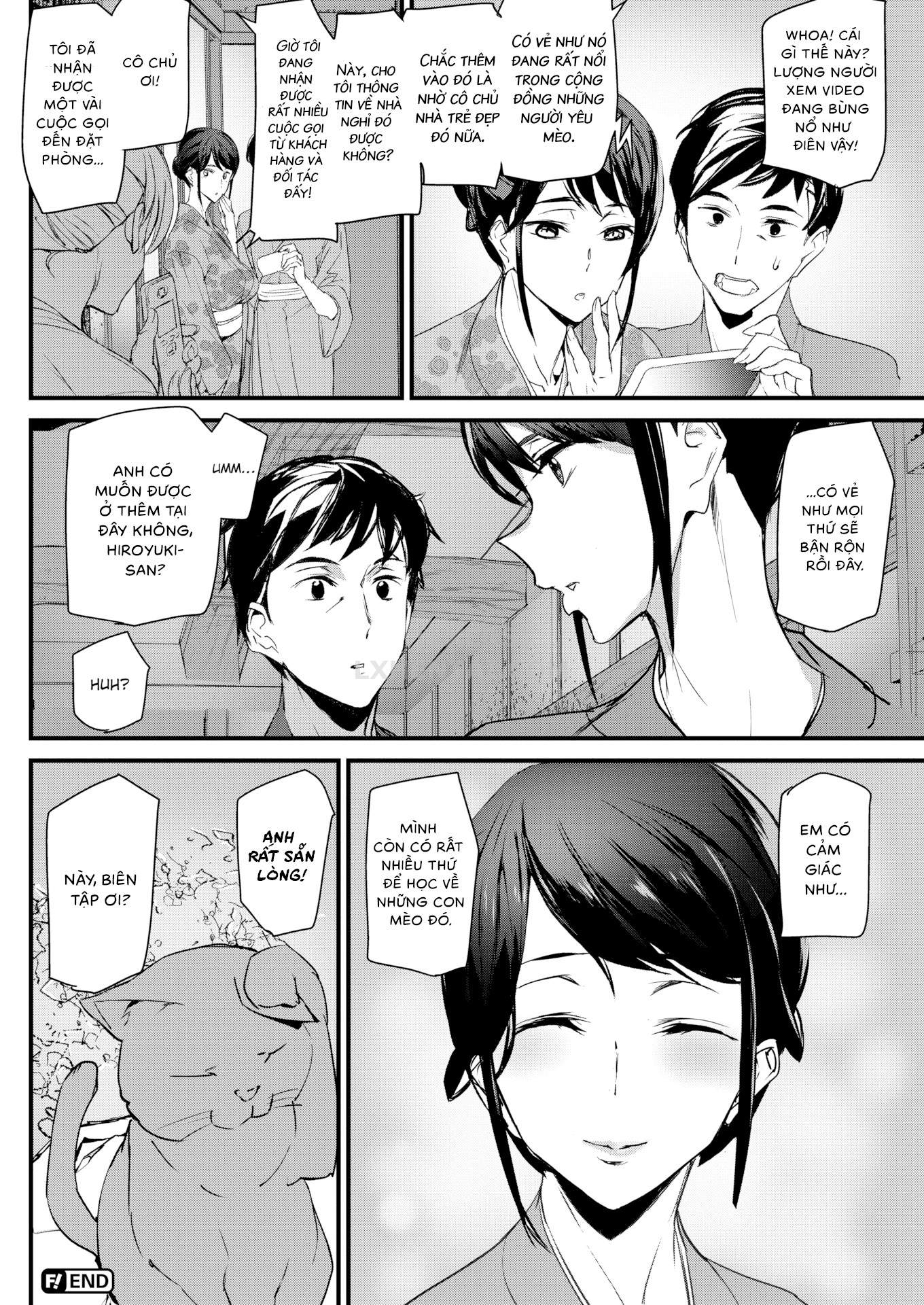 Đọc truyện hentai Gohoushi Zakari - Chap 3 - The Cat Springs Young Matron