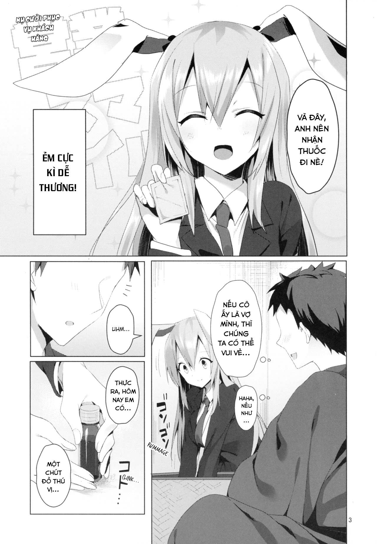 Đọc truyện hentai Một liều thuốc giúp quan hệ với cô thỏ hứng tình đến tận sáng. - Oneshot