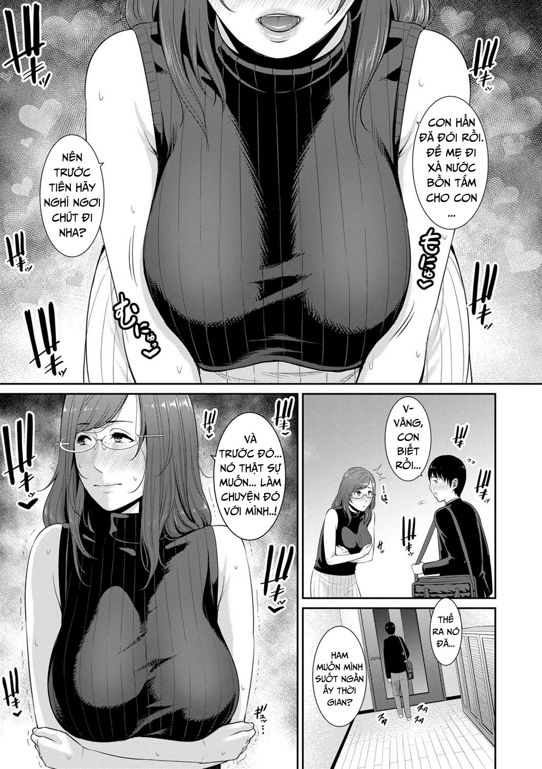 Đọc truyện hentai Ba người mẹ cuồng dâm - Chap 3