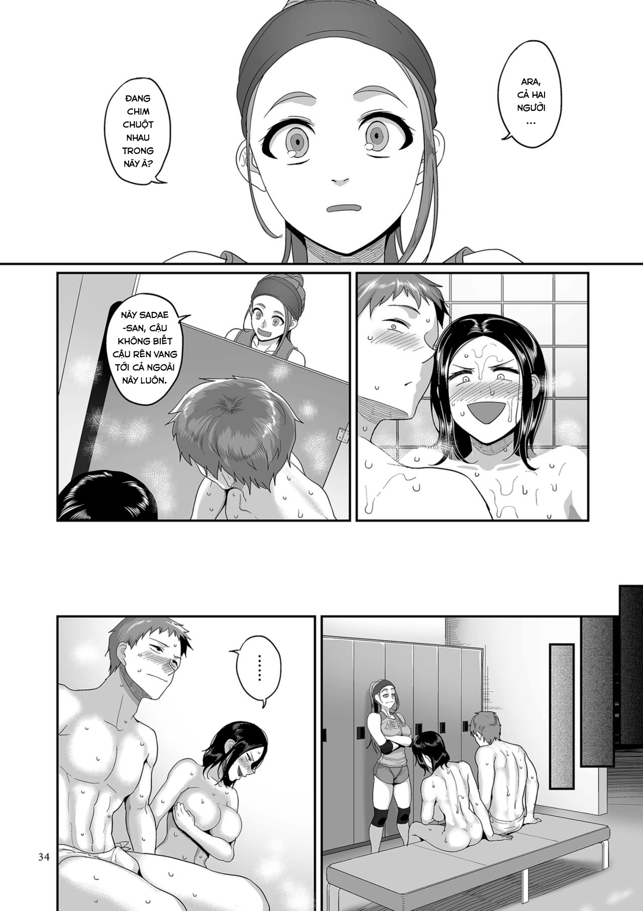 Đọc truyện hentai ĐỘI BÓNG CHUYỀN DÂM DỤC - Chap 2