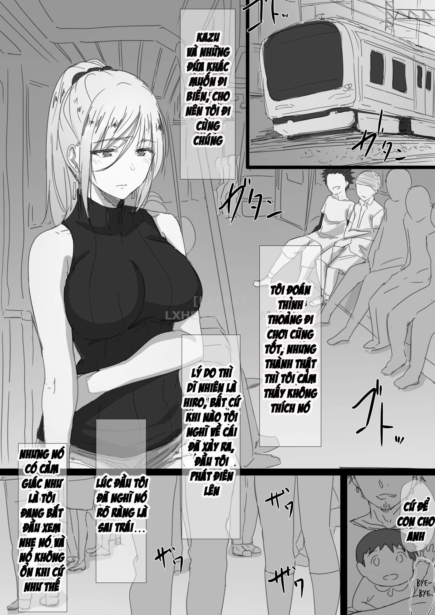 Đọc truyện hentai Yanmama Oba-san no Miwaku no Karada - Chap 1