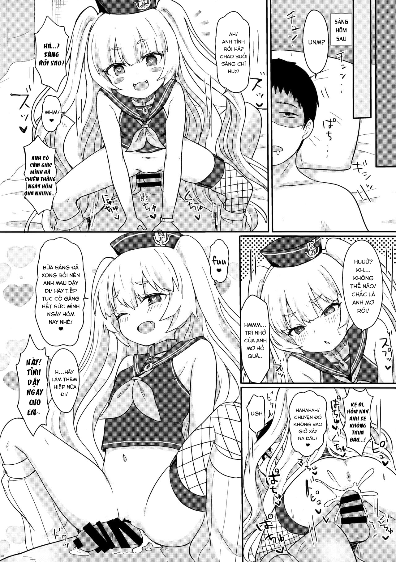 Đọc truyện hentai Leave Everything To Bache! (Azur Lane) Oneshot