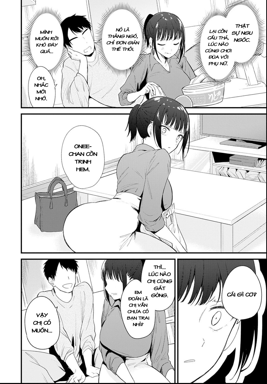 Đọc truyện hentai Giving In - OneShot