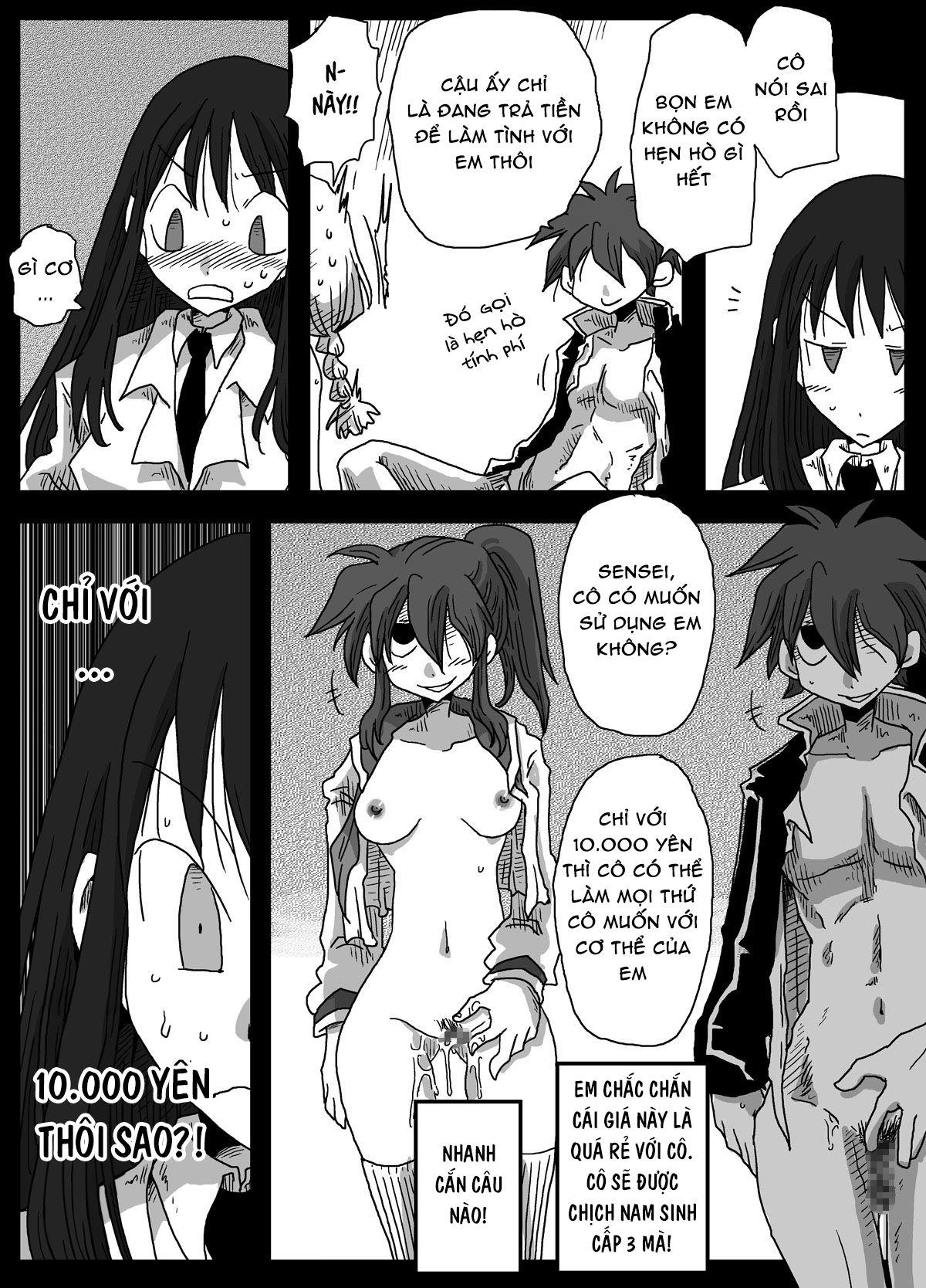 Đọc truyện hentai Thế giới đảo lộn về quan niệm giới tính - Chap 4