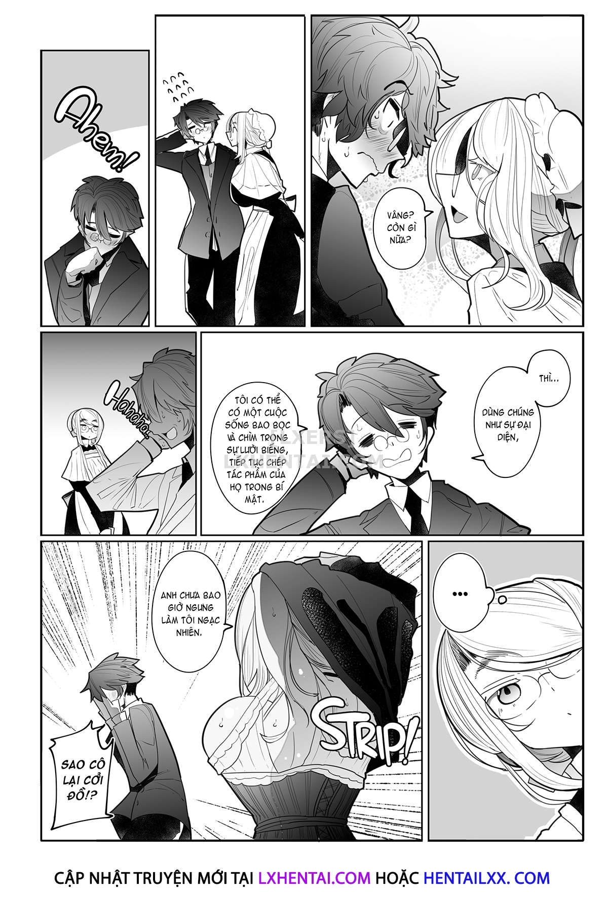 Đọc truyện hentai Shinshi Tsuki Maid no Sophie-san - Chap 3