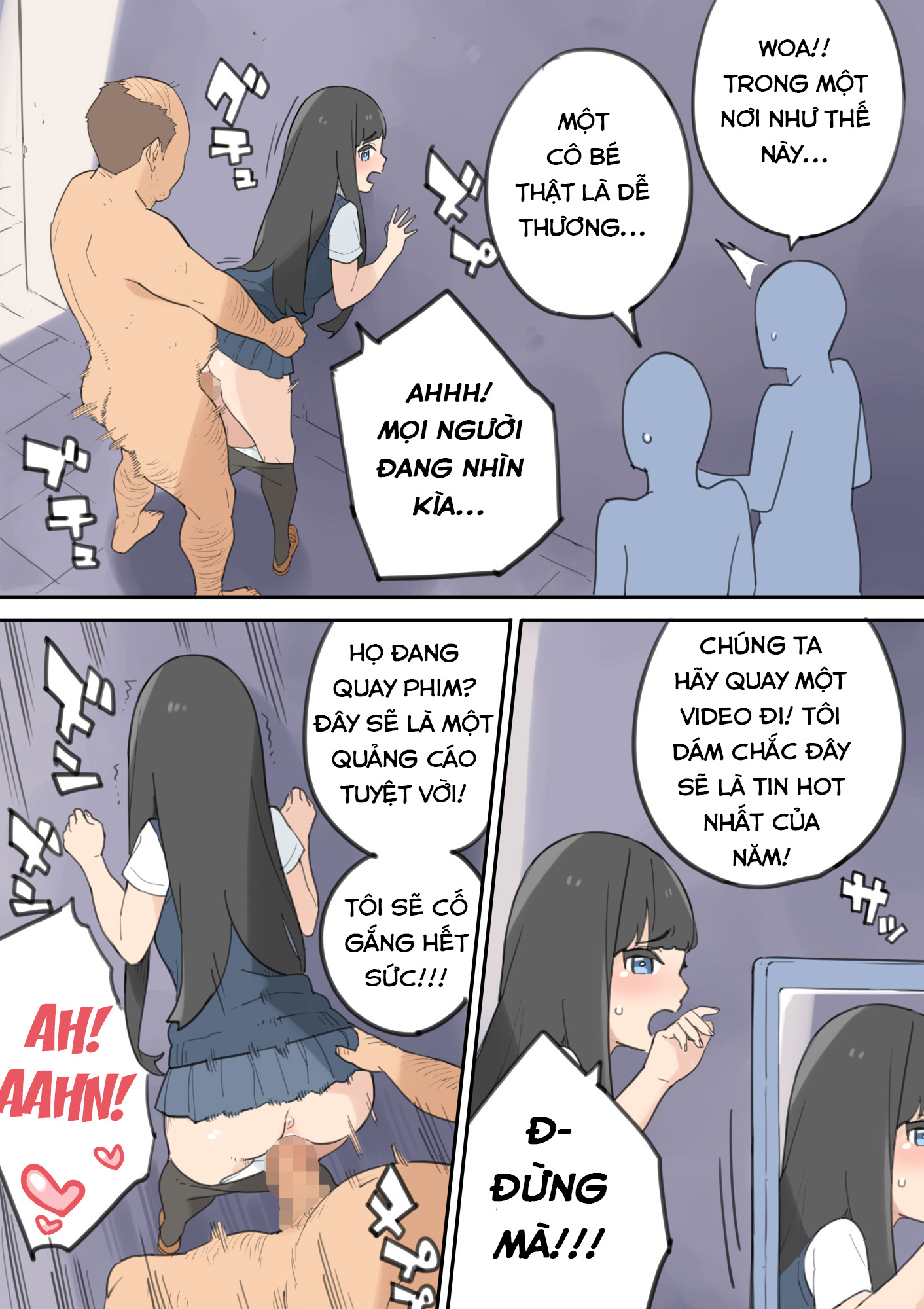 Đọc truyện hentai Chinpo Uri no Ossan - Oneshot