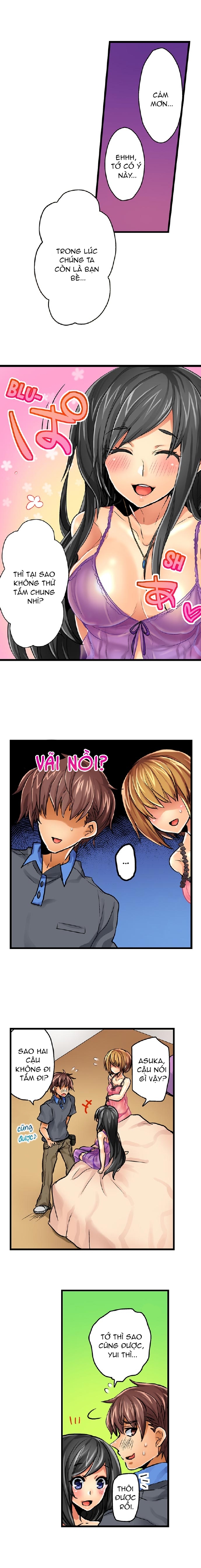 Đọc truyện hentai Tham gia buổi tiệc ngủ của những cô gái - Chap 2: Tắm chung...
