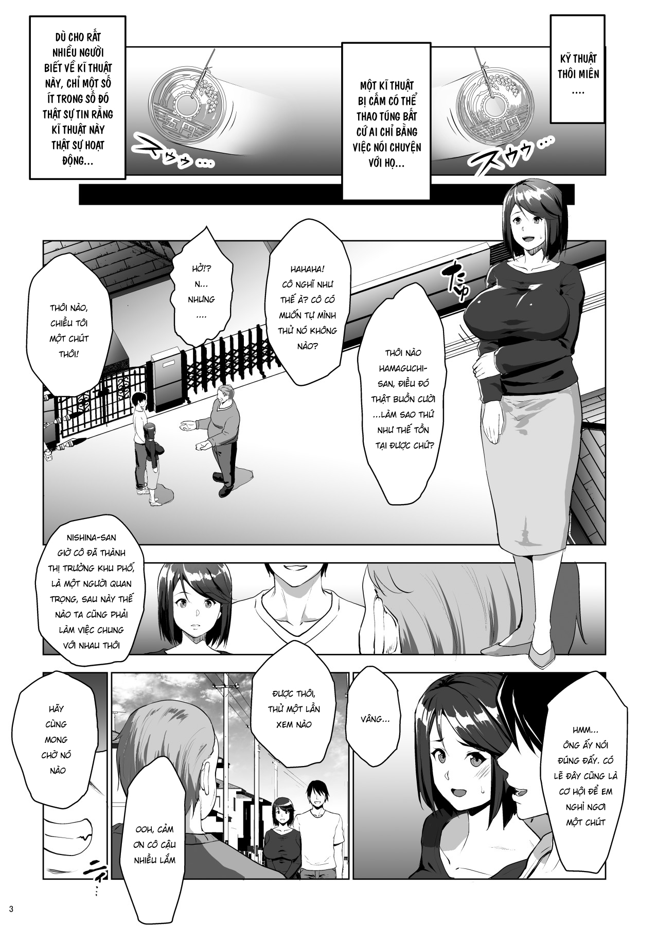 Đọc truyện hentai Thôi miên và làm vợ thằng hàng xóm mang thai - Oneshot