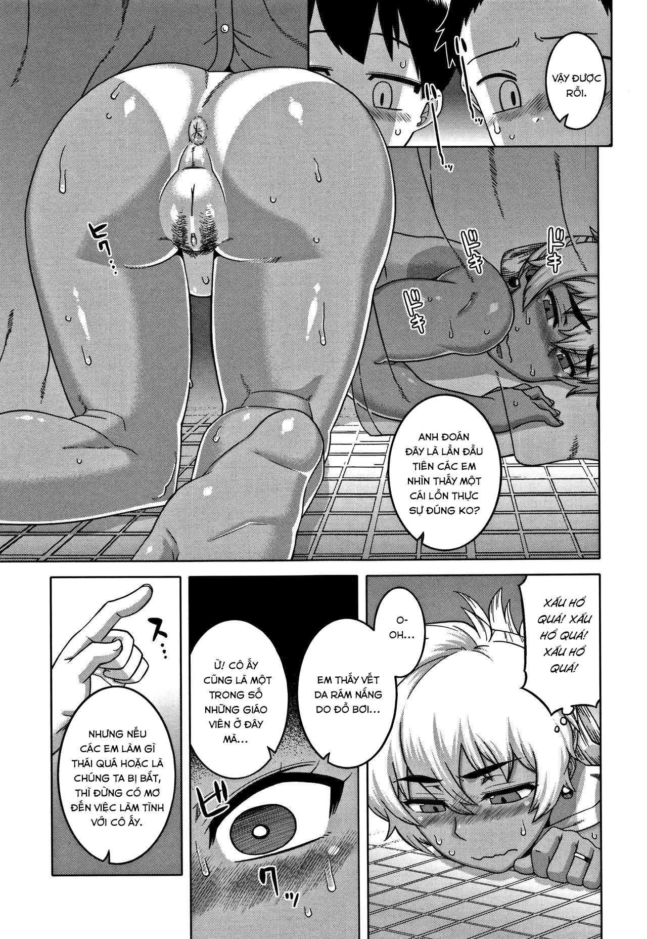 Đọc truyện hentai Chịch mẹ thằng bạn thân - Chap 4: Lớp học bơi
