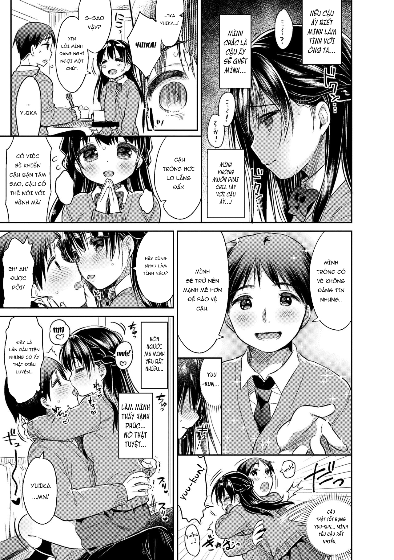 Đọc truyện hentai Hatsukoi Ecchi - First love H. - Chap 7.2: Sa Ngã