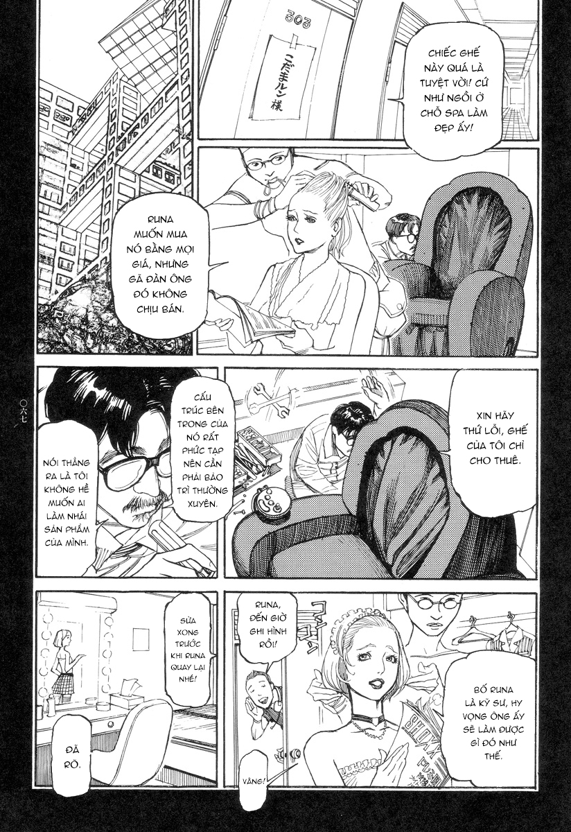 Đọc truyện hentai Ban chuyên án dị thường Maru PSI - Chap 4: Người - Ghế