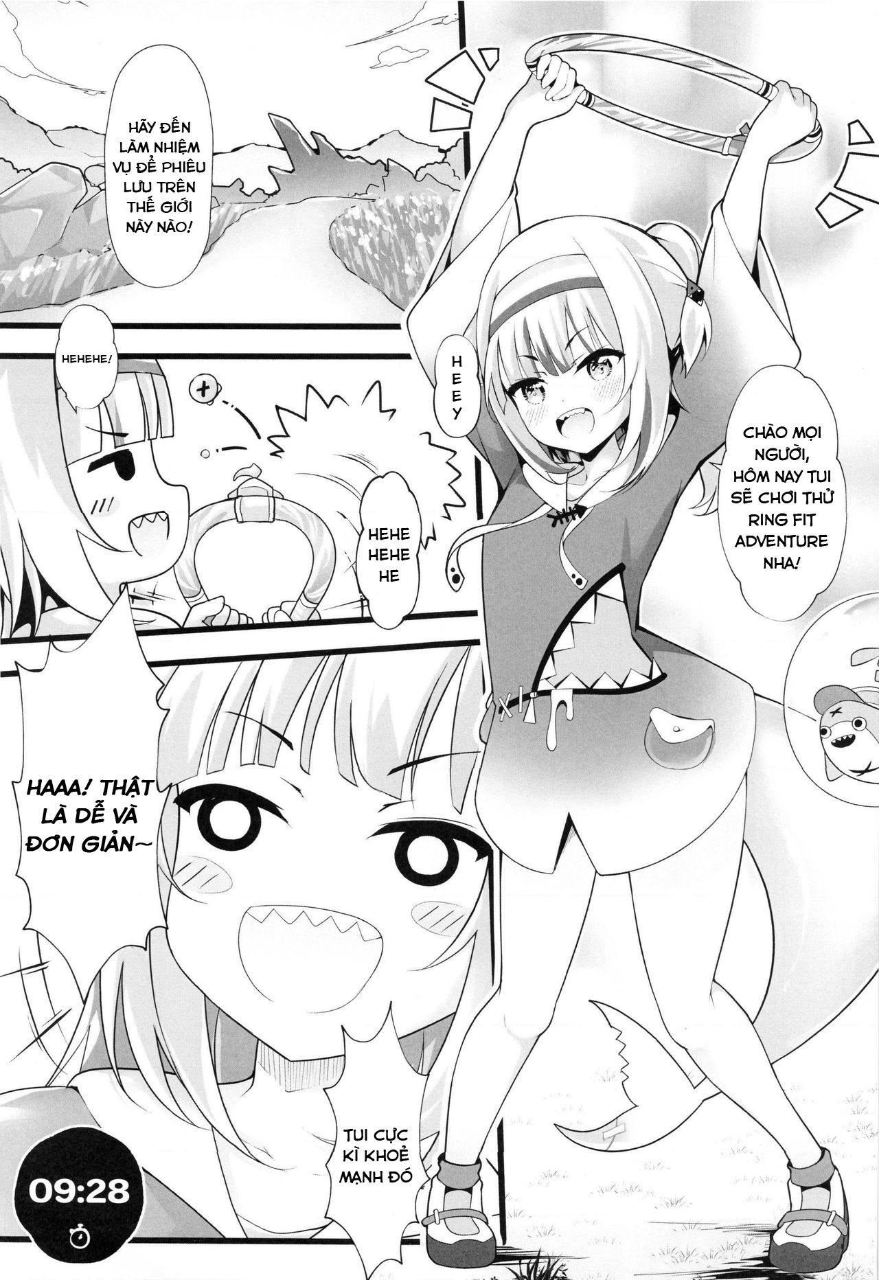 Đọc truyện hentai Cùng đổ mồ hôi nào - Oneshot