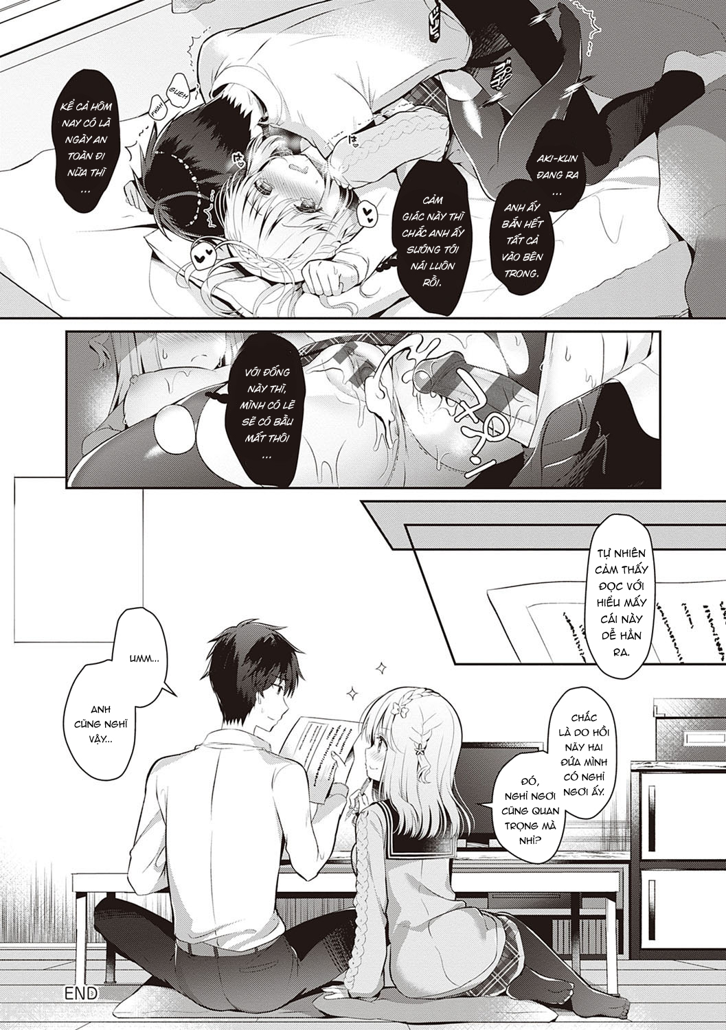 Đọc truyện hentai Osananajimi de Koibito no Kanojo to Shitai Koto Zenbu - Chap 5: Buổi học chung bí mật với người bạn thời thơ ấu