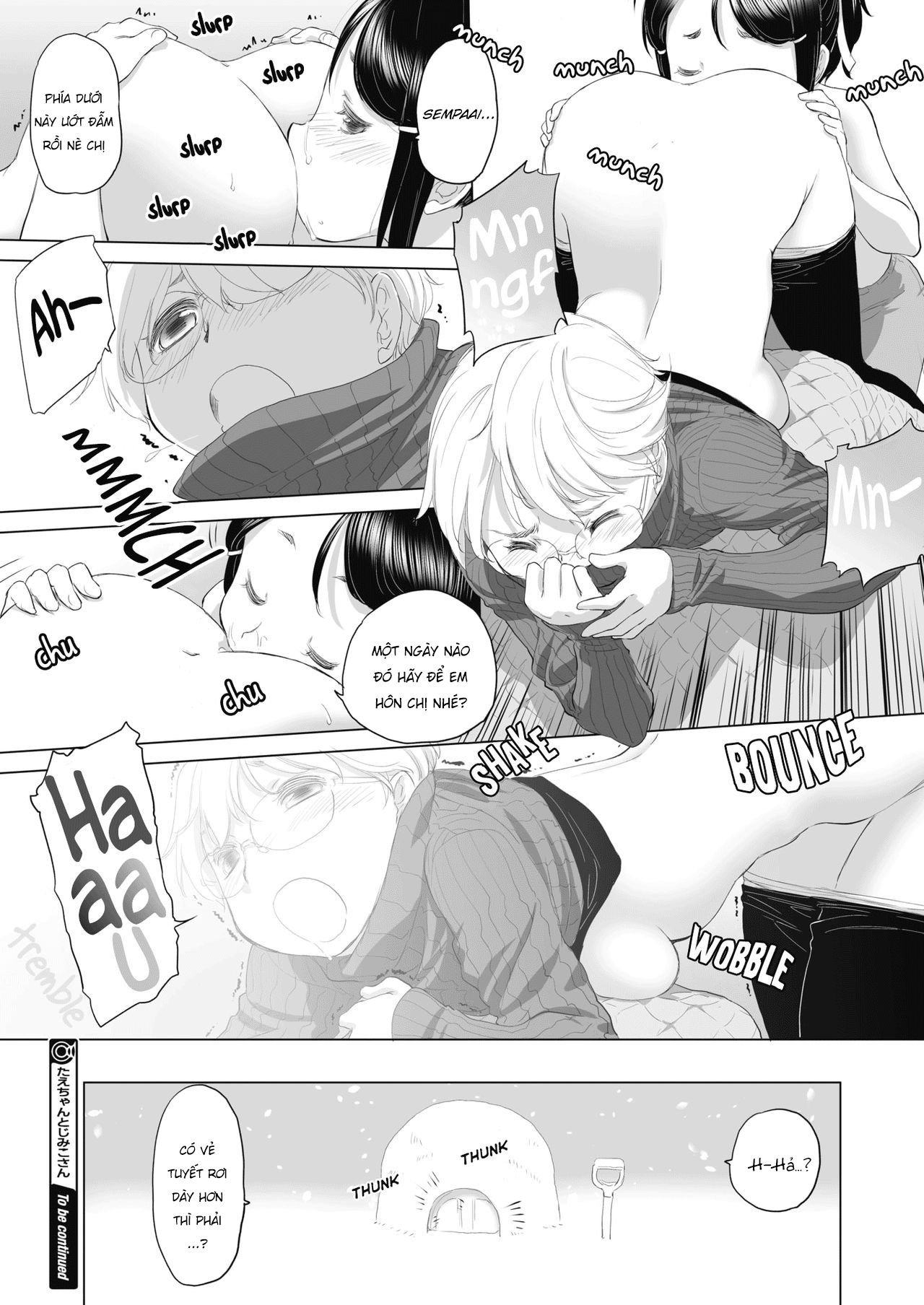 Đọc truyện hentai Tae-chan to Jimiko-san - Chap 3