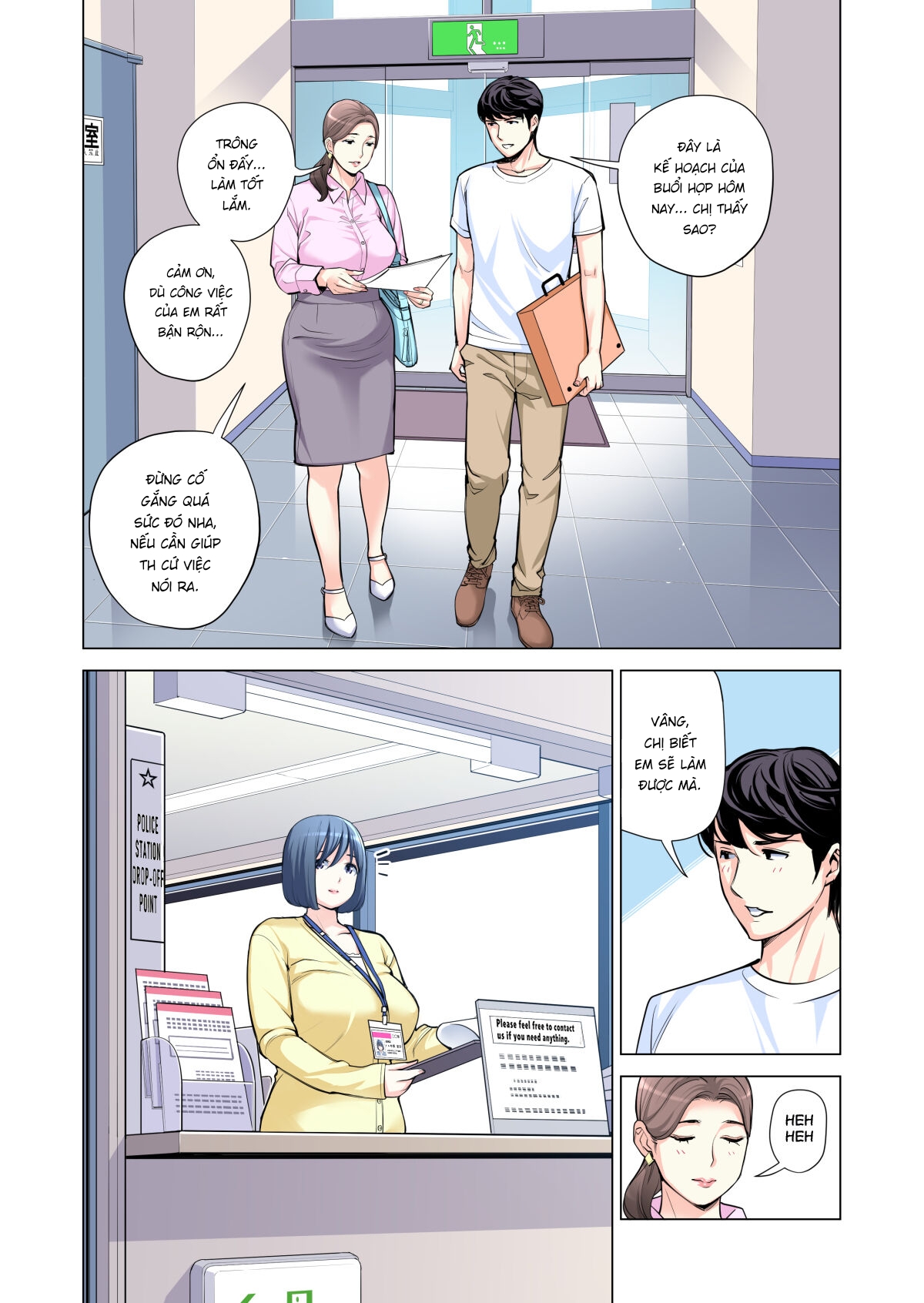 Đọc truyện hentai Những cô trợ lý đã có chồng - Chap 3 Full màu