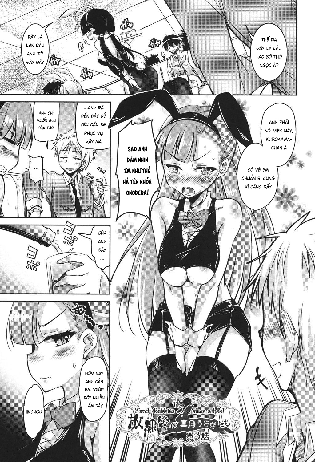 Đọc truyện hentai Câu lạc bộ thỏ ngọc dâm đãng - Chap 3