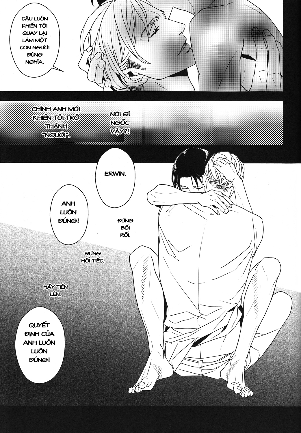 Đọc truyện hentai Icarus ga Nishi no Hate (Shingeki no Kyojin) - Oneshot