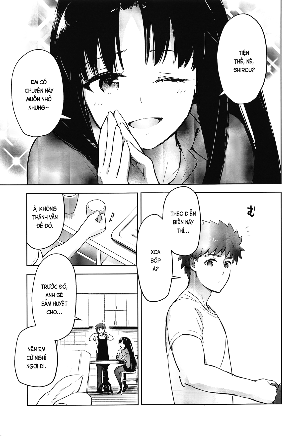 Đọc truyện hentai Học kỳ hai (Fate/stay night) - Oneshot