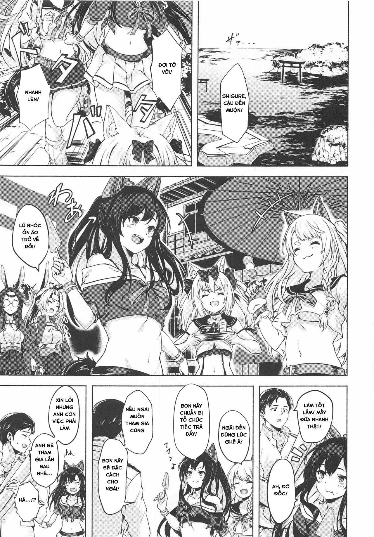 Đọc truyện hentai Baka Shikikan no Osewa (Azur Lane) - Oneshot