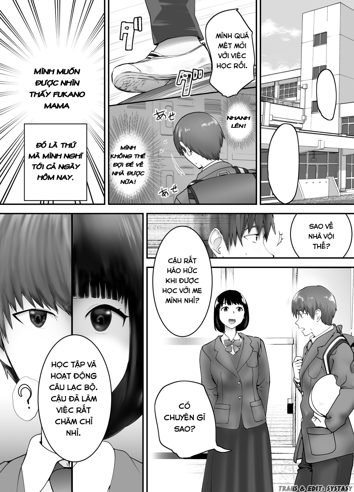 Đọc truyện hentai Thịt mẹ bạn - Chap 3.2