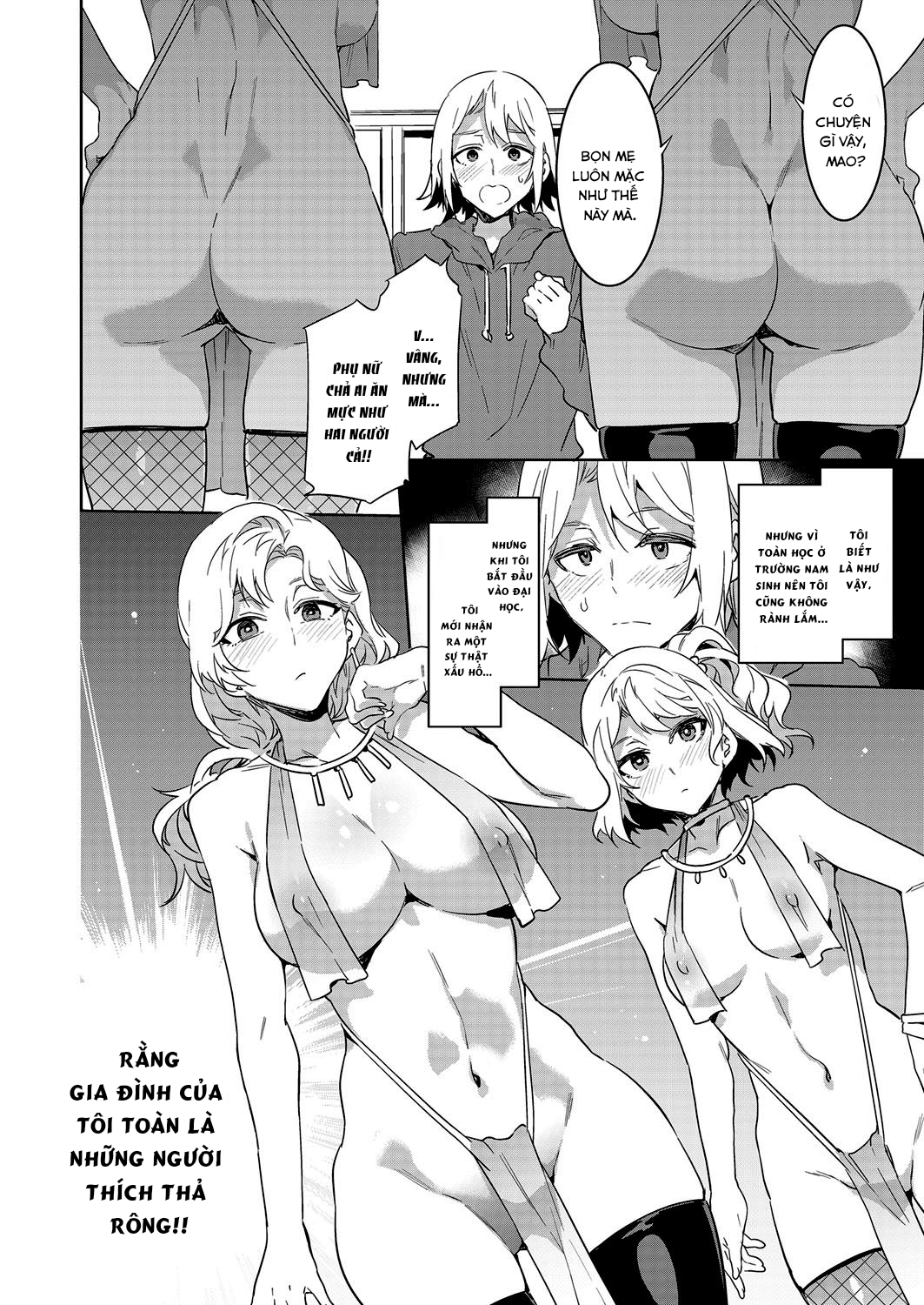 Đọc truyện hentai Uchi no Kazoku no Fashion ga Okashii - Oneshot