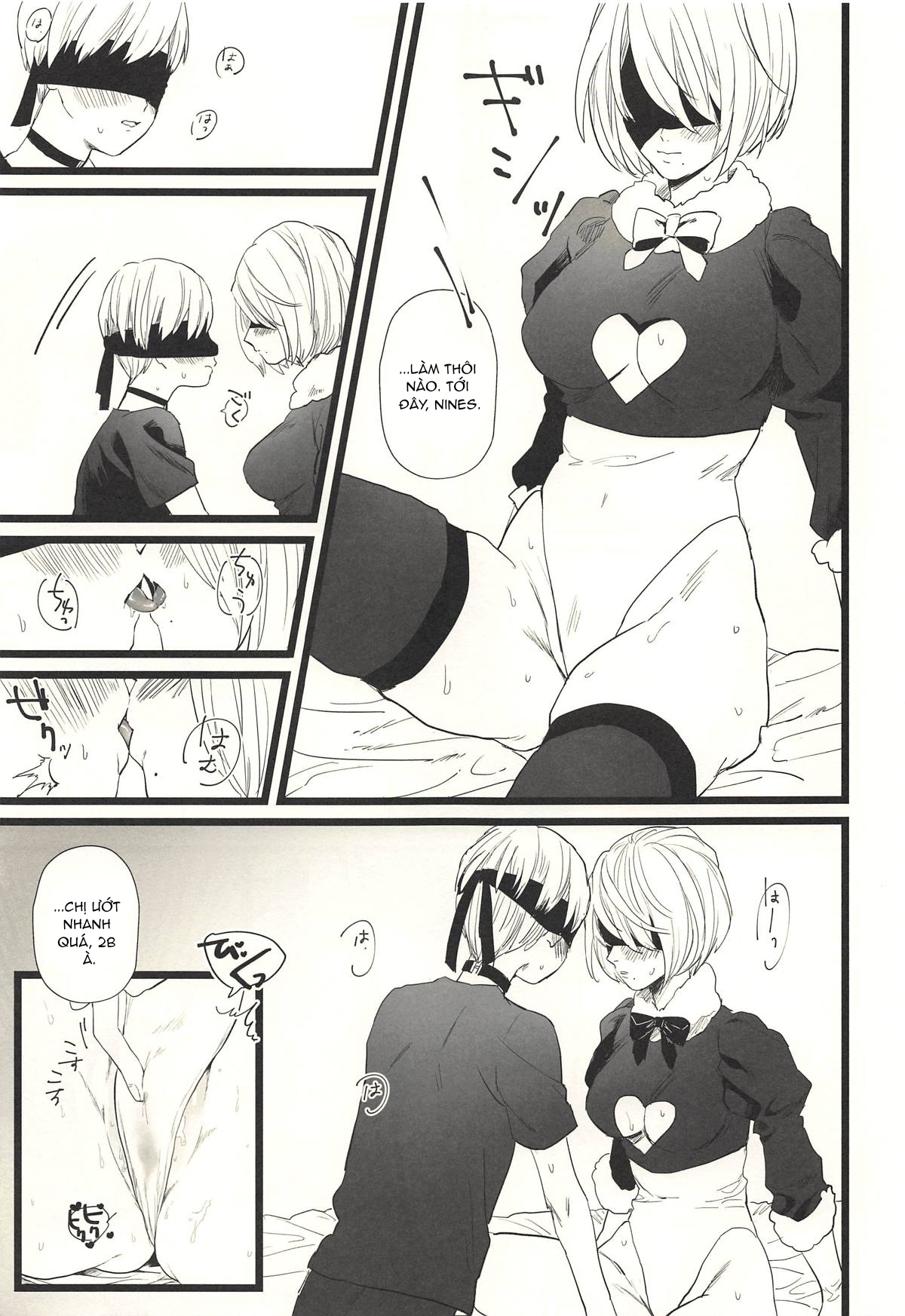 Đọc truyện hentai Địt em 2B Lồn Múp Rụp - Nhe nhang~