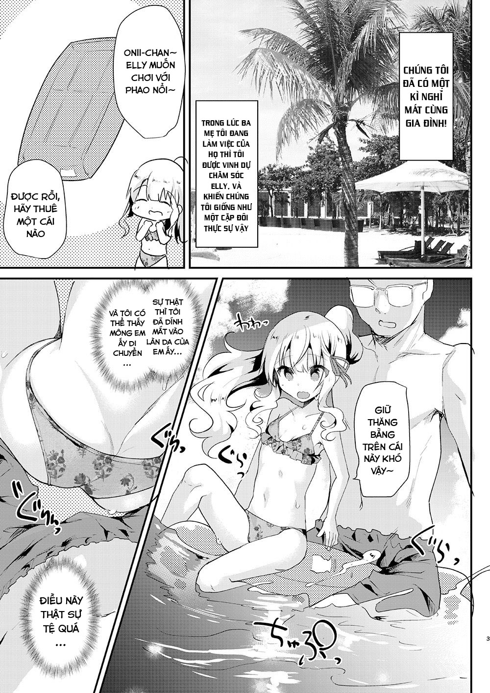 Đọc truyện hentai Em gái Elly-chan dễ thương - Ngoại truyện 1: Em gái Elly yêu thích cosplay