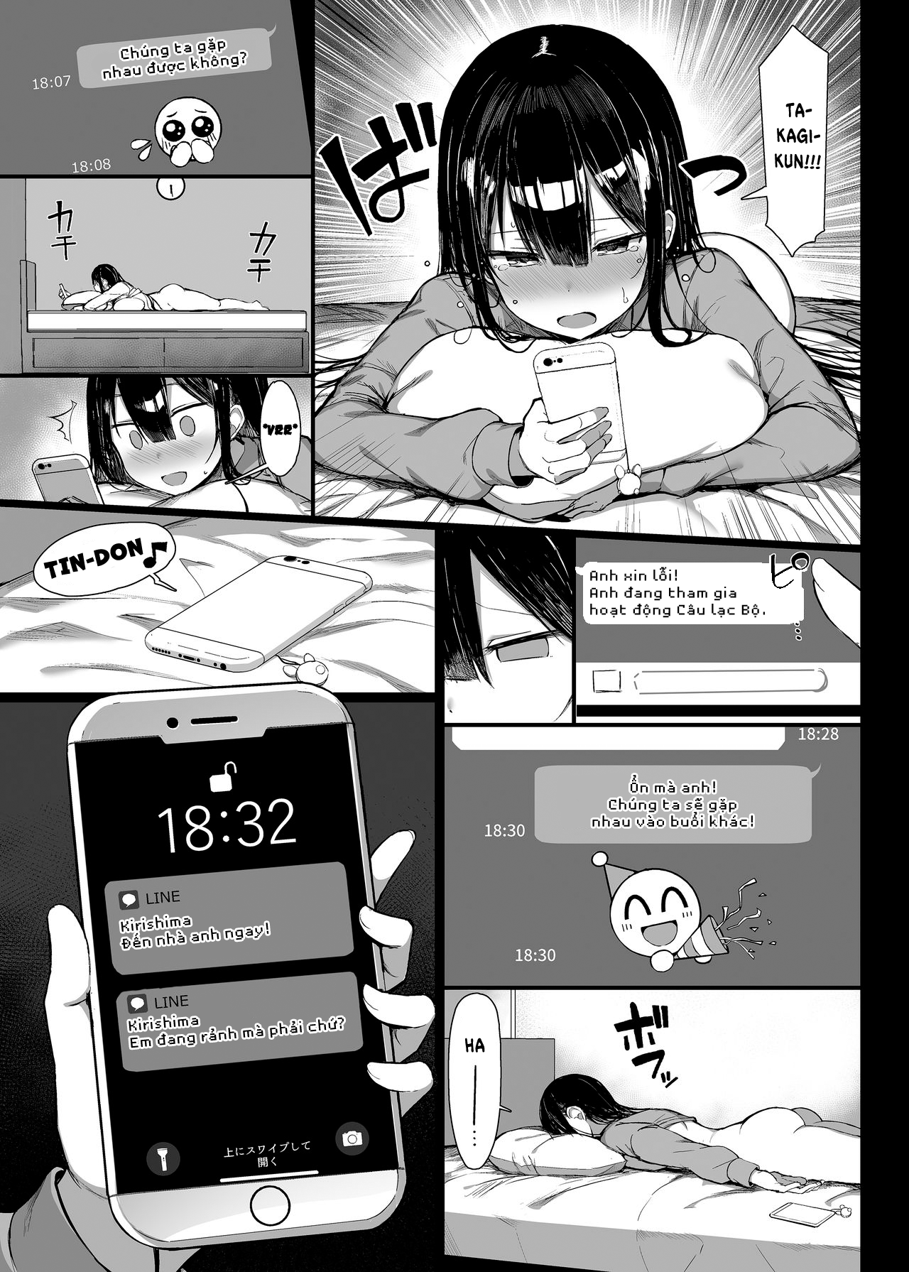 Đọc truyện hentai Seiso Kanojo, Ochiru. II - Chap 2 Cumback