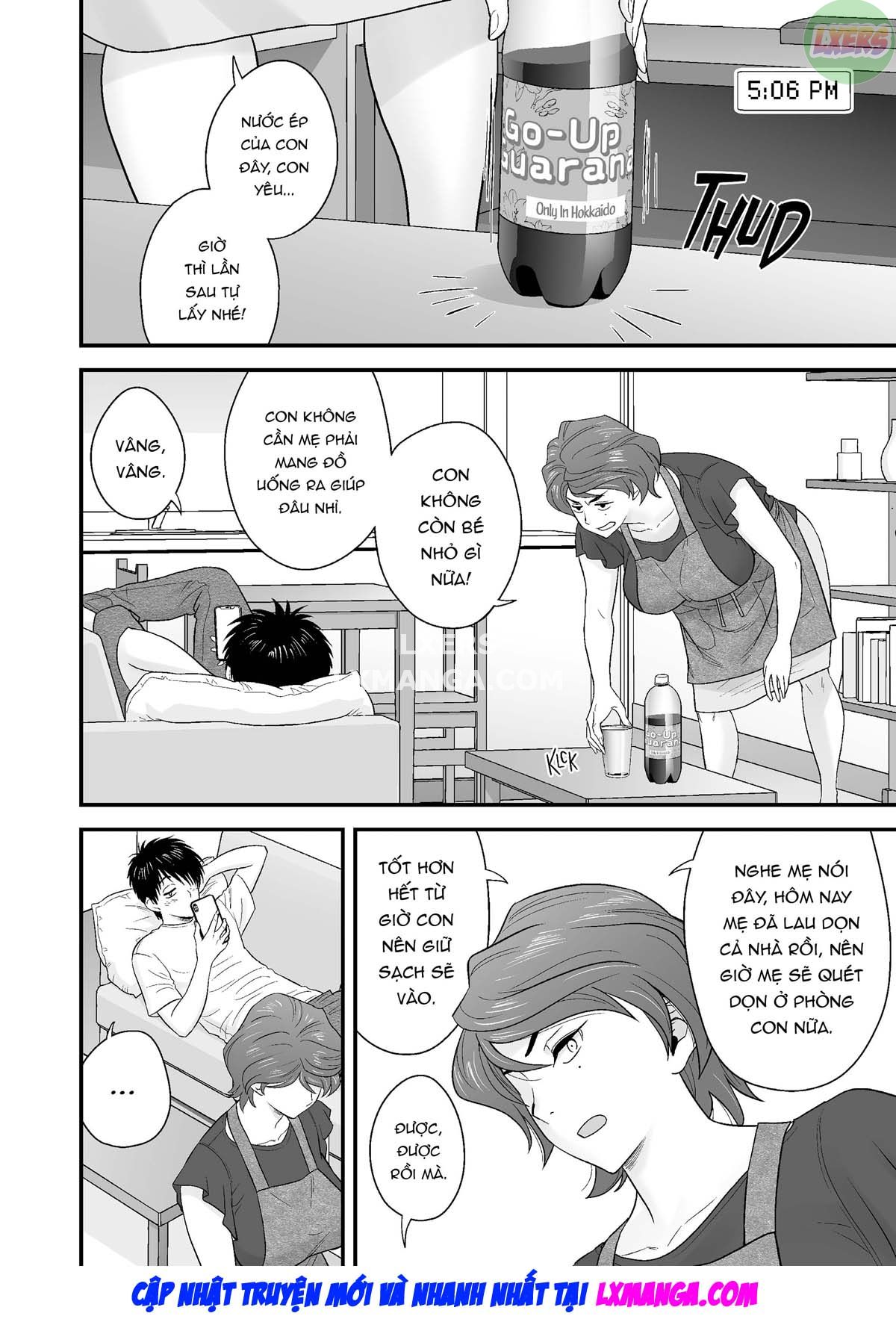 Đọc truyện hentai Vì mẹ tôi trở thành người yêu của bạn tôi - Chap 2