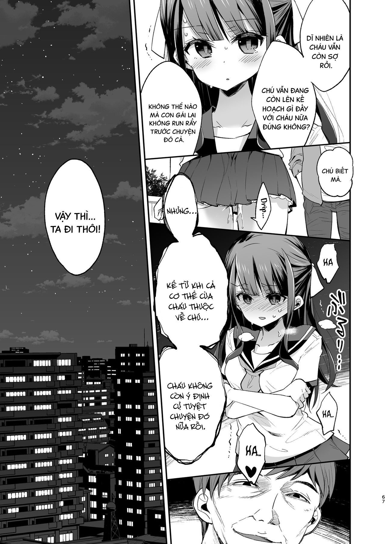 Đọc truyện hentai Ngày mà cô bé khó ở chịu thua ông chú xấu xa. - Oneshot