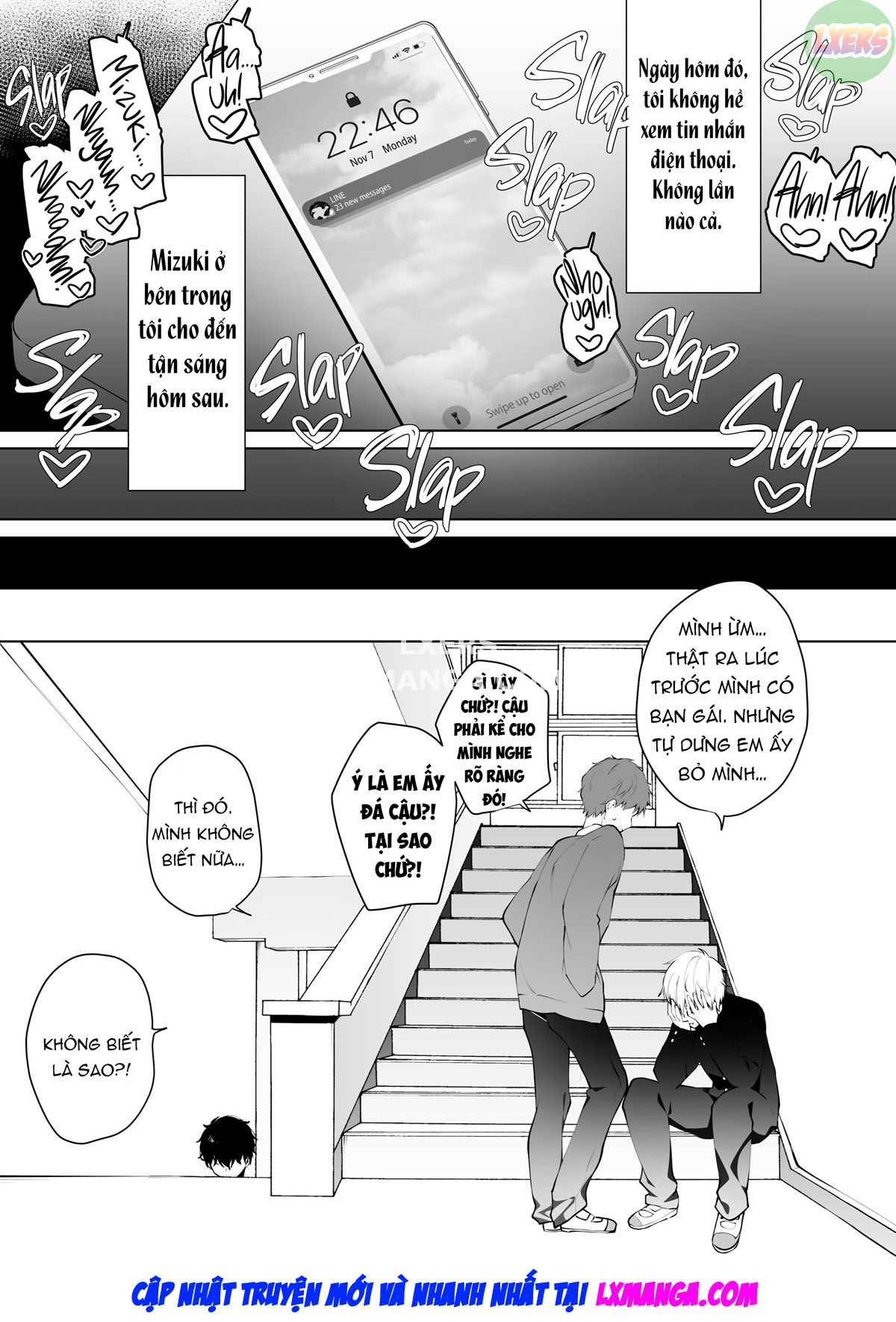 Đọc truyện hentai Kouhai Danshi ni Netorare SEX - Chap 4 - [END]