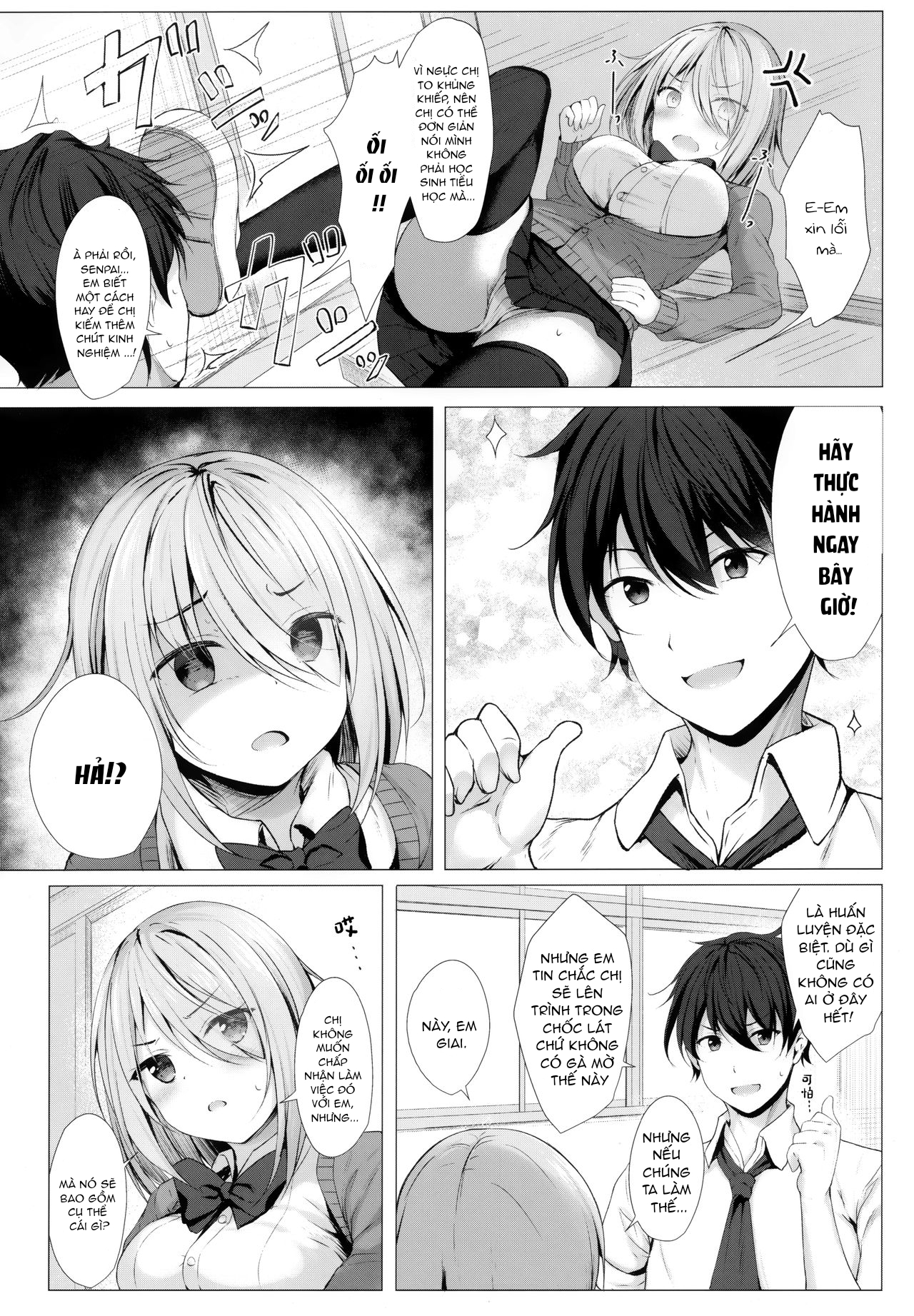 Đọc truyện hentai Dạy senpai thành diễn viên chuyên nghiệp - Oneshot